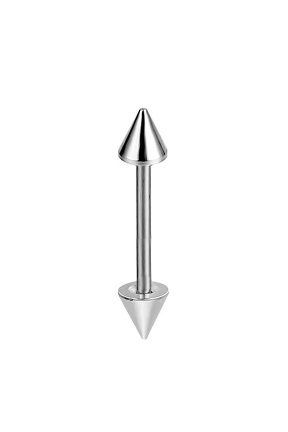 Nehir 5 Adet 316l Cerrahi Çelik Gümüş Renk Septum Piercing Düz Seri