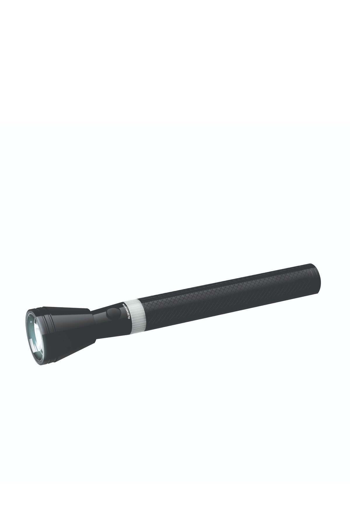 Olsenmark-Led Torch With 2000m Range | 4000mah Battery, Cree Xpe, Portable, Military-grade Build 1