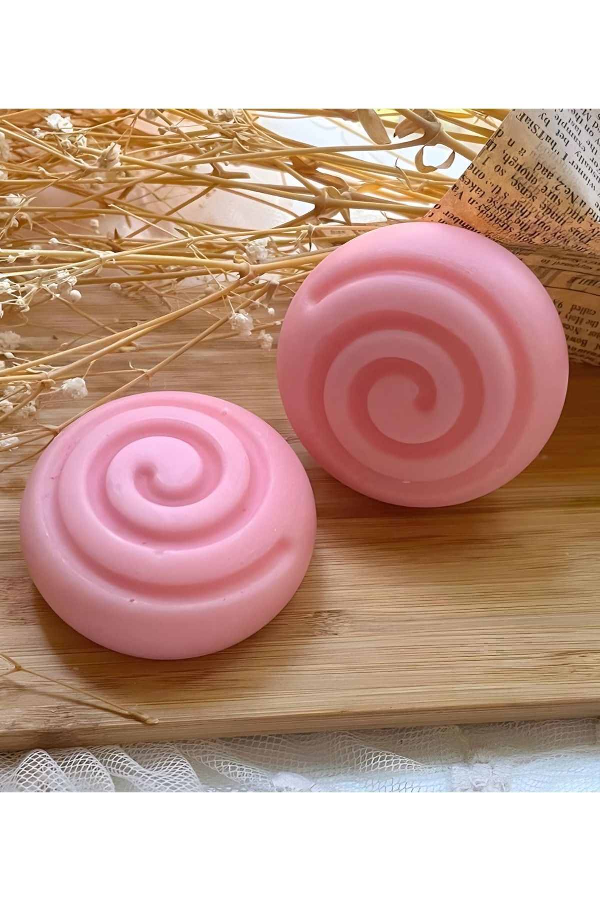Günebakan Çilekli Spa Sabunu (Ev Yapımı-Doğal)