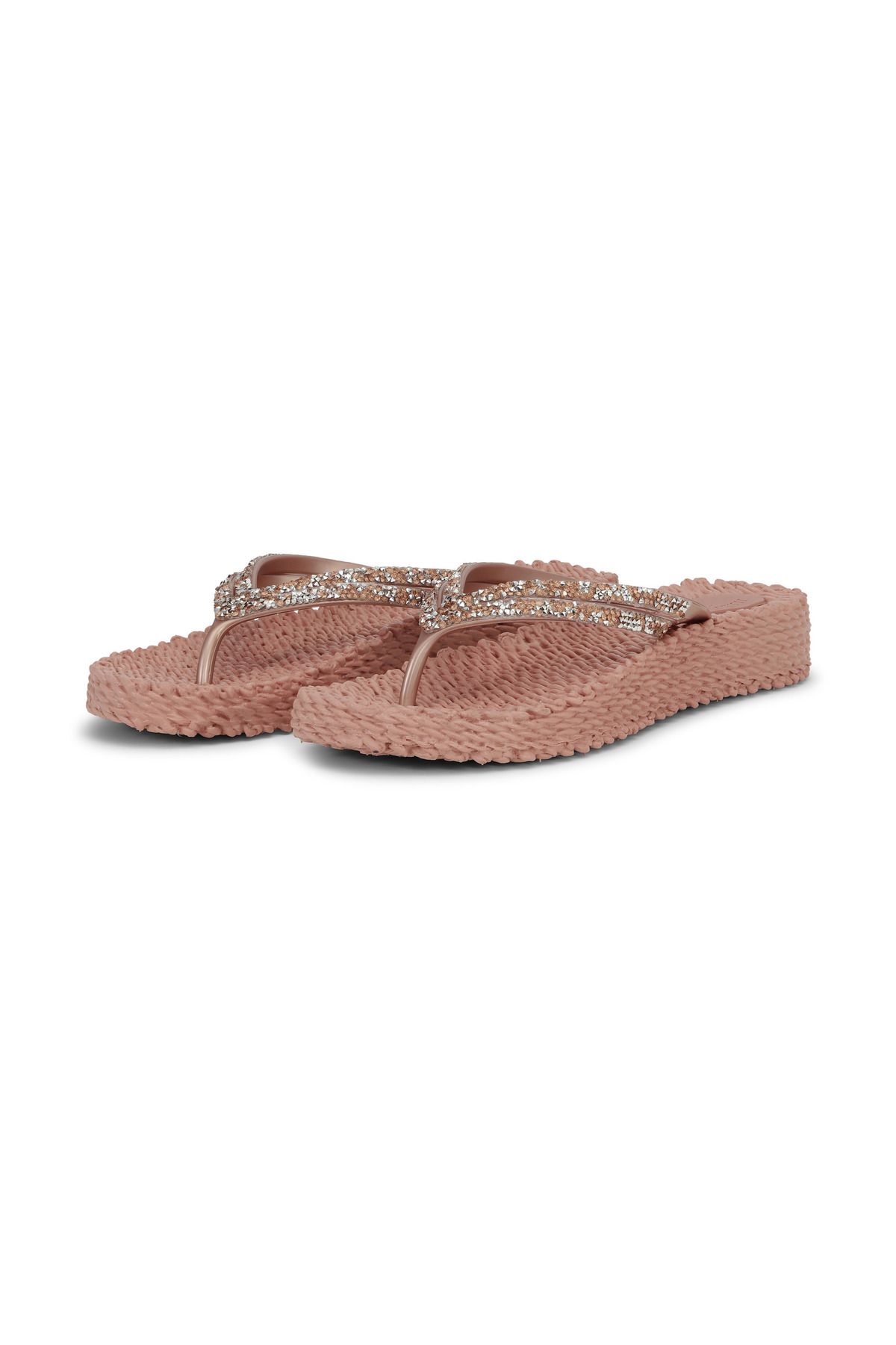 Ilse Jacobsen Misty Rose Cheerful15 - Pembe Platformlu Parmak Arası Terlik