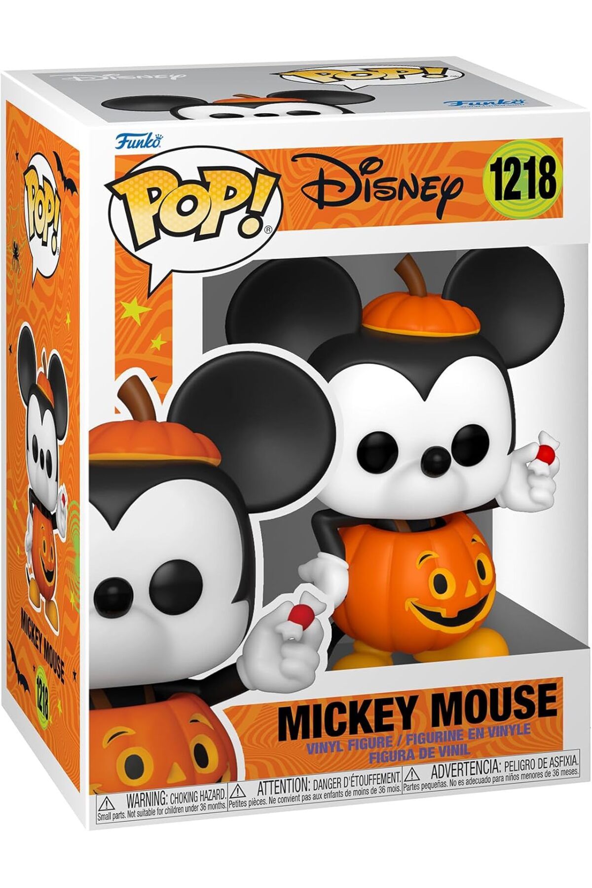 Funko Pop! Disney Mickey Mouse Trick Or Treat Koleksiyon Figürü, Resmi Vinil Model
