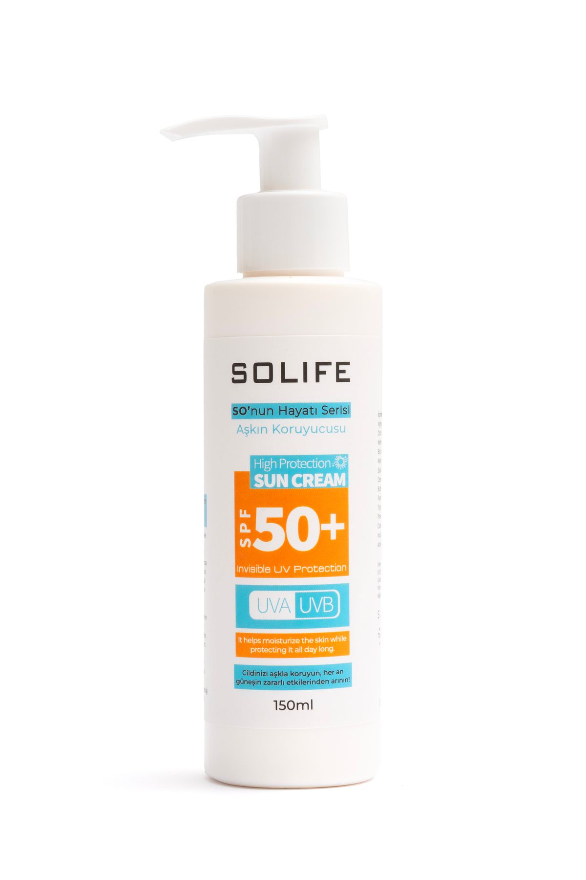 SOLIFE Aşkın Koruyucusu 50+ SPF Güneş Kremi