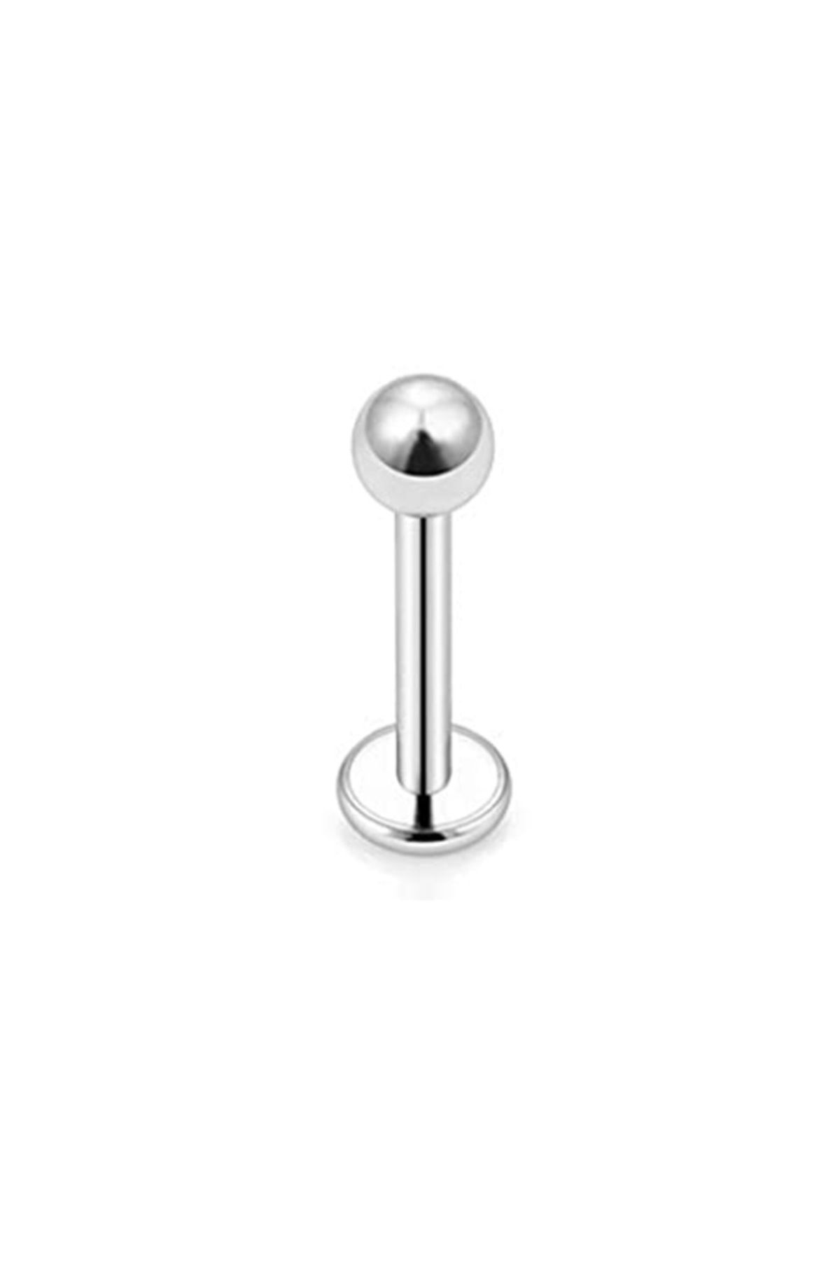Nehir 5 Adet 316l Cerrahi Çelik Gümüş Renk Septum Piercing Düz Seri