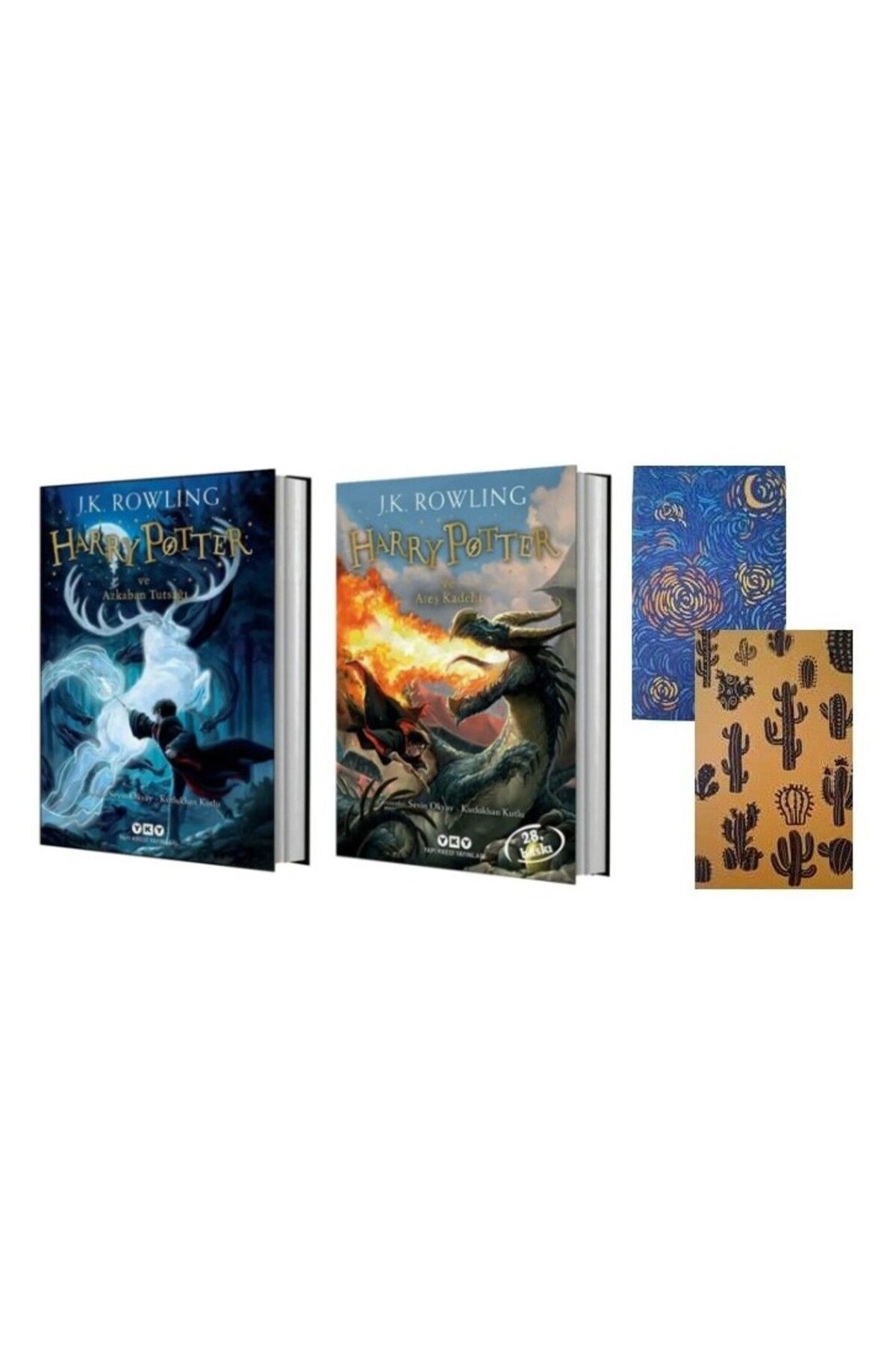 Yapı Kredi Yayınları Harry Potter Ve Azkaban Tutsağı – Harry Potter Ve Ateş Kadehi – 2 Not Defteri HEDİYE