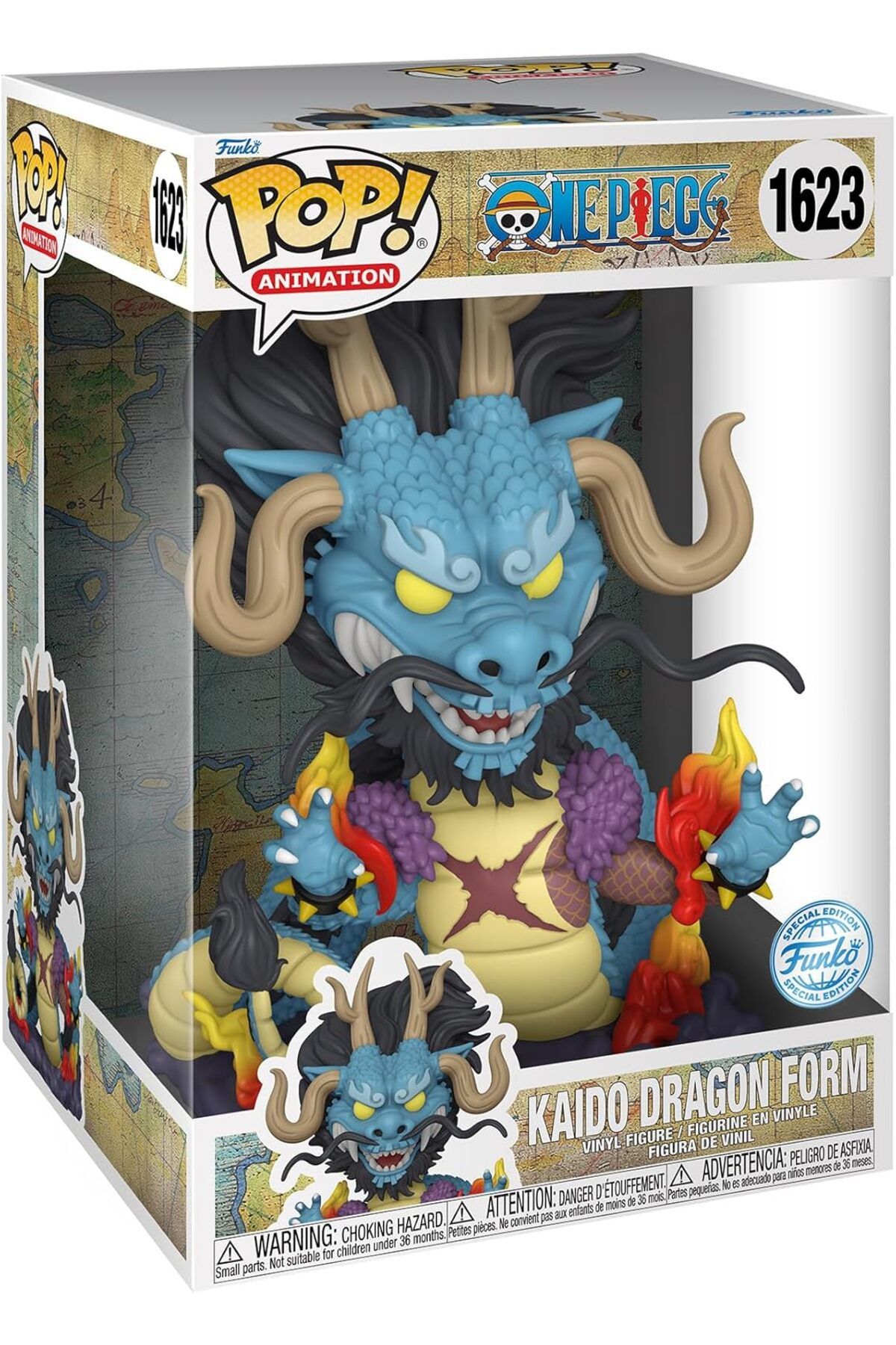 Funko Pop! Jumbo One Piece, Kaido as Dragon 10” Figür, Dev Vinil Koleksiyon Oyuncağı