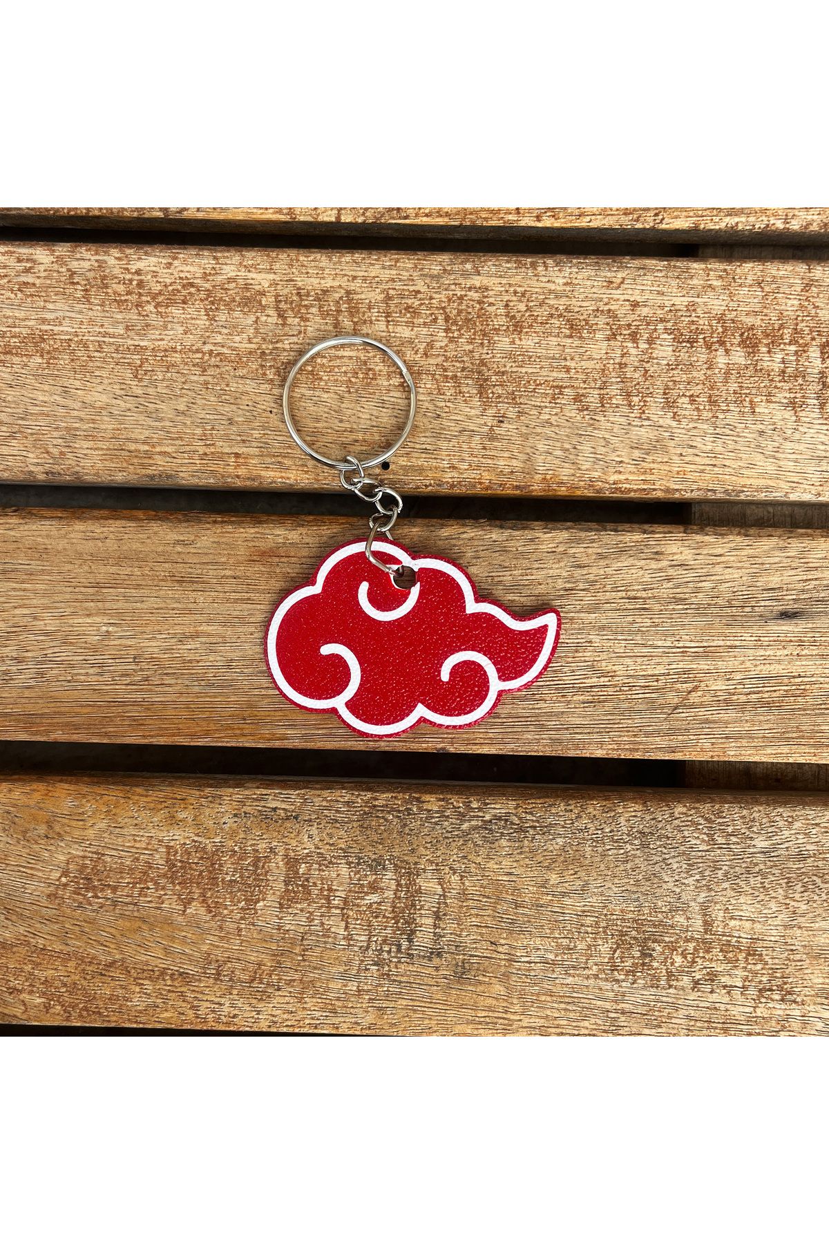 Gada Akatsuki Cloud Anahtarlık - Naruto Anahtarlık - Naruto Hediye - Anime Hediye - Akatsuki Cloud Hediye