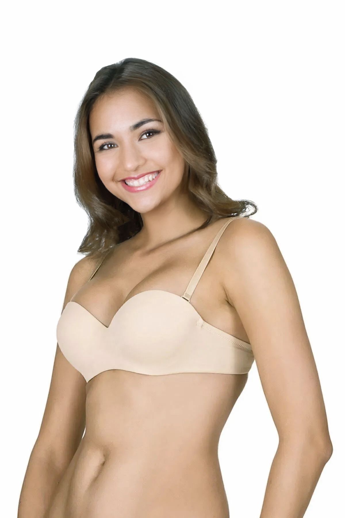 Bravie Strapless Dolgulu Micro Tulum Sütyen 1110P