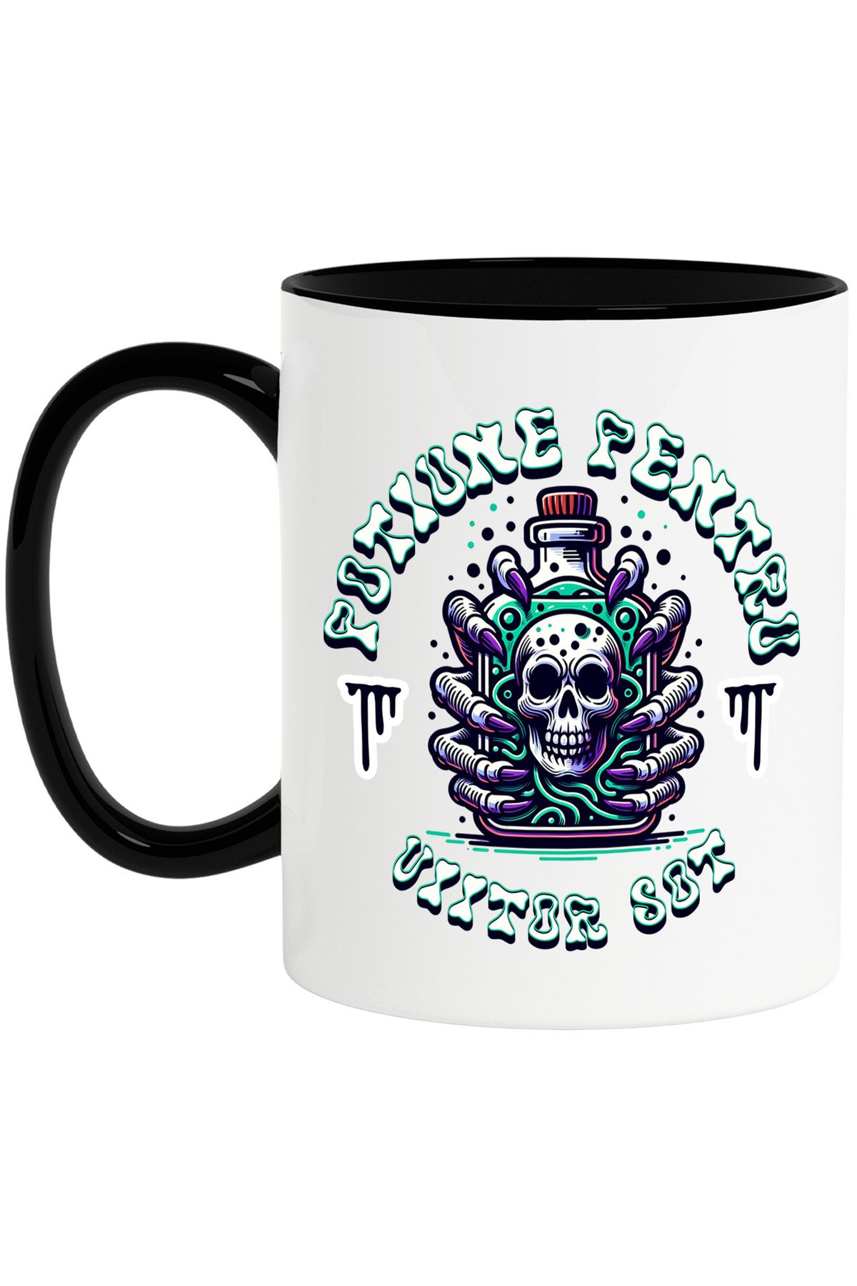StoryGift Romania Cana Potiune Magica Pentru Viitor Sot, Haios Sotie Crazy , 330ml, Ceramica Cu Ma, Cu ,stg - One Size