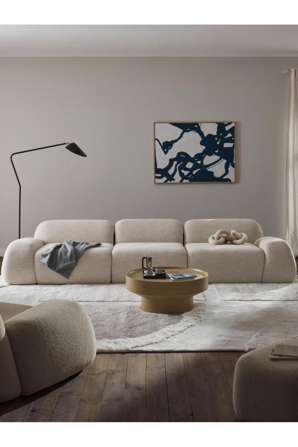 Salonev Salon Ev Pier Kanepe (kargo Ve Kurulum Dahil )