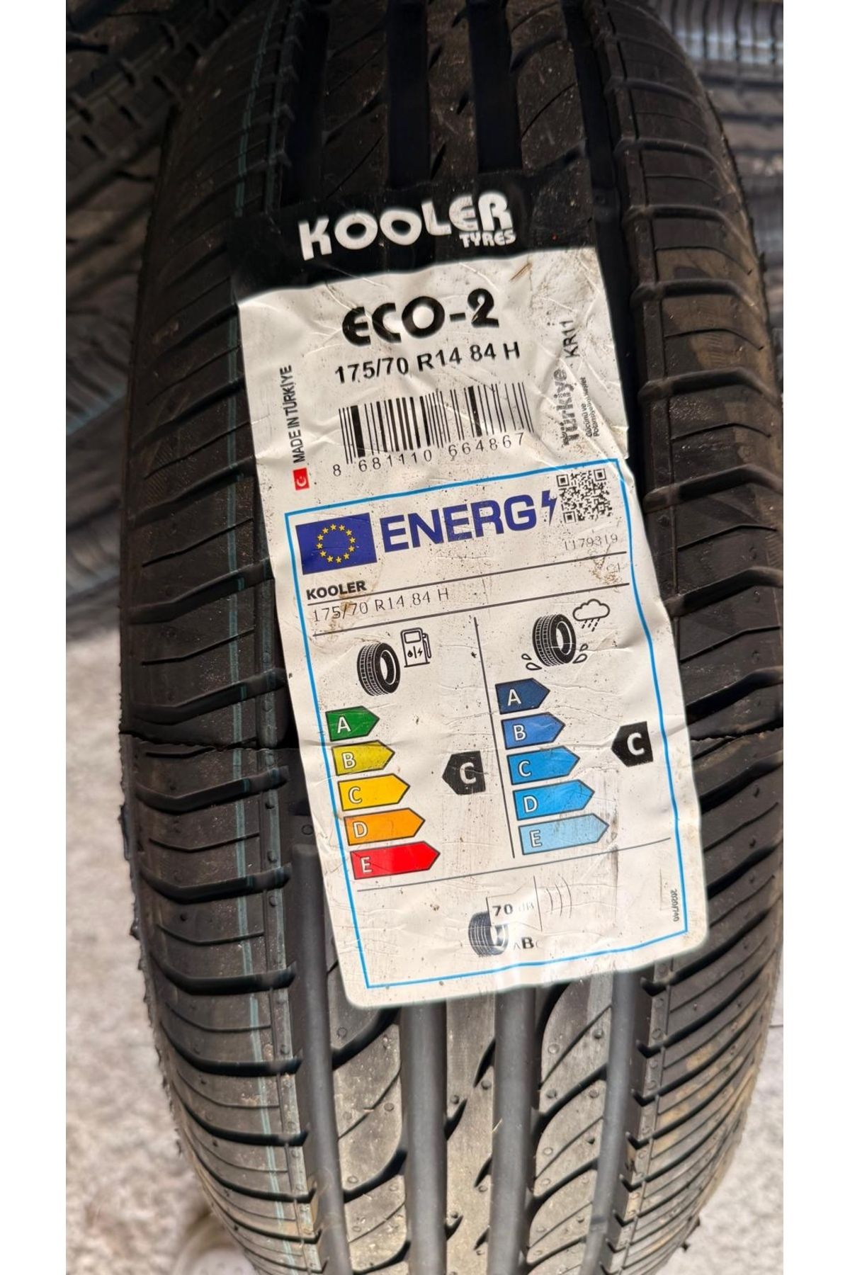 KOOLER 175/70R14 84H ECO-2 2025 ÜRETİM YAZ LASTİĞİ