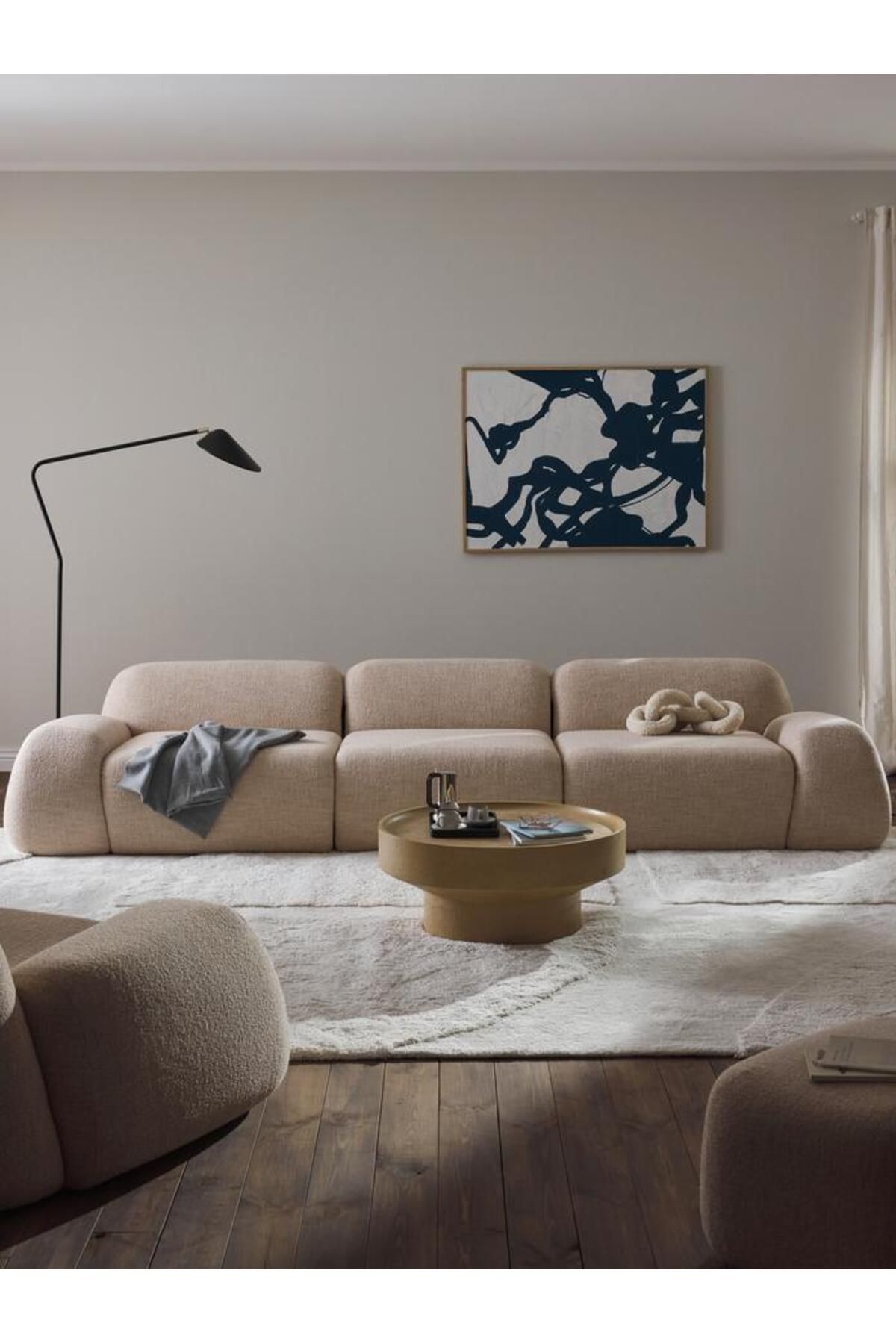 Salonev Salon Ev Pier Kanepe (kargo Ve Kurulum Dahil )