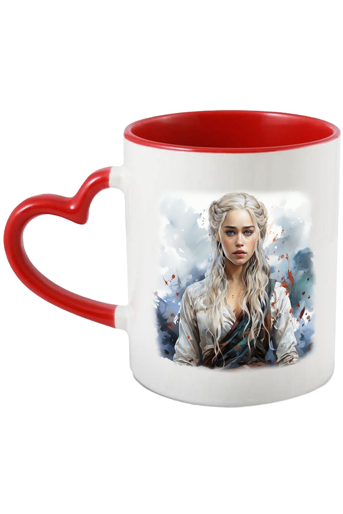 StoryGift Romania Cana Cu Daenerys Targaryen, Urzeala Tronurilor, Khaleesi, Printesa, Multicolor , Cu ,stg - One Size