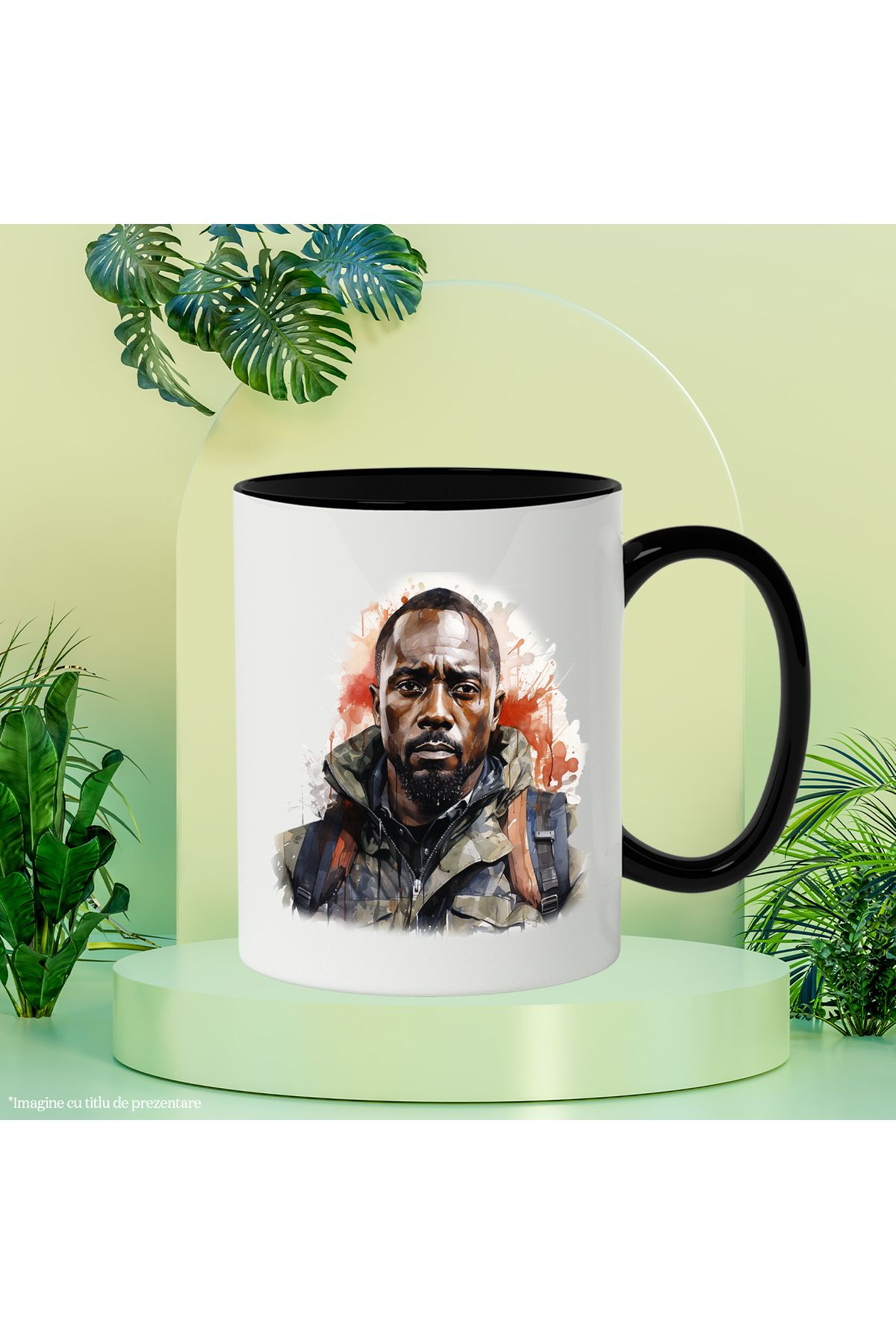 StoryGift Romania-Mug With Colt Vahn, Deathloop, Fictional Character, Video Games, English Multicolor, With 2