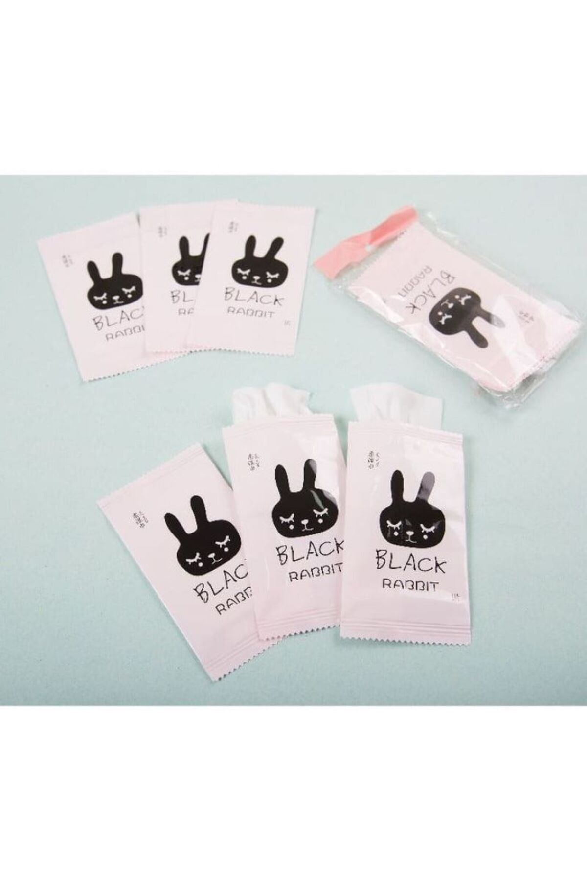 Mina BLACK RABBIT ISLAK MENDİL 10LU PAKET