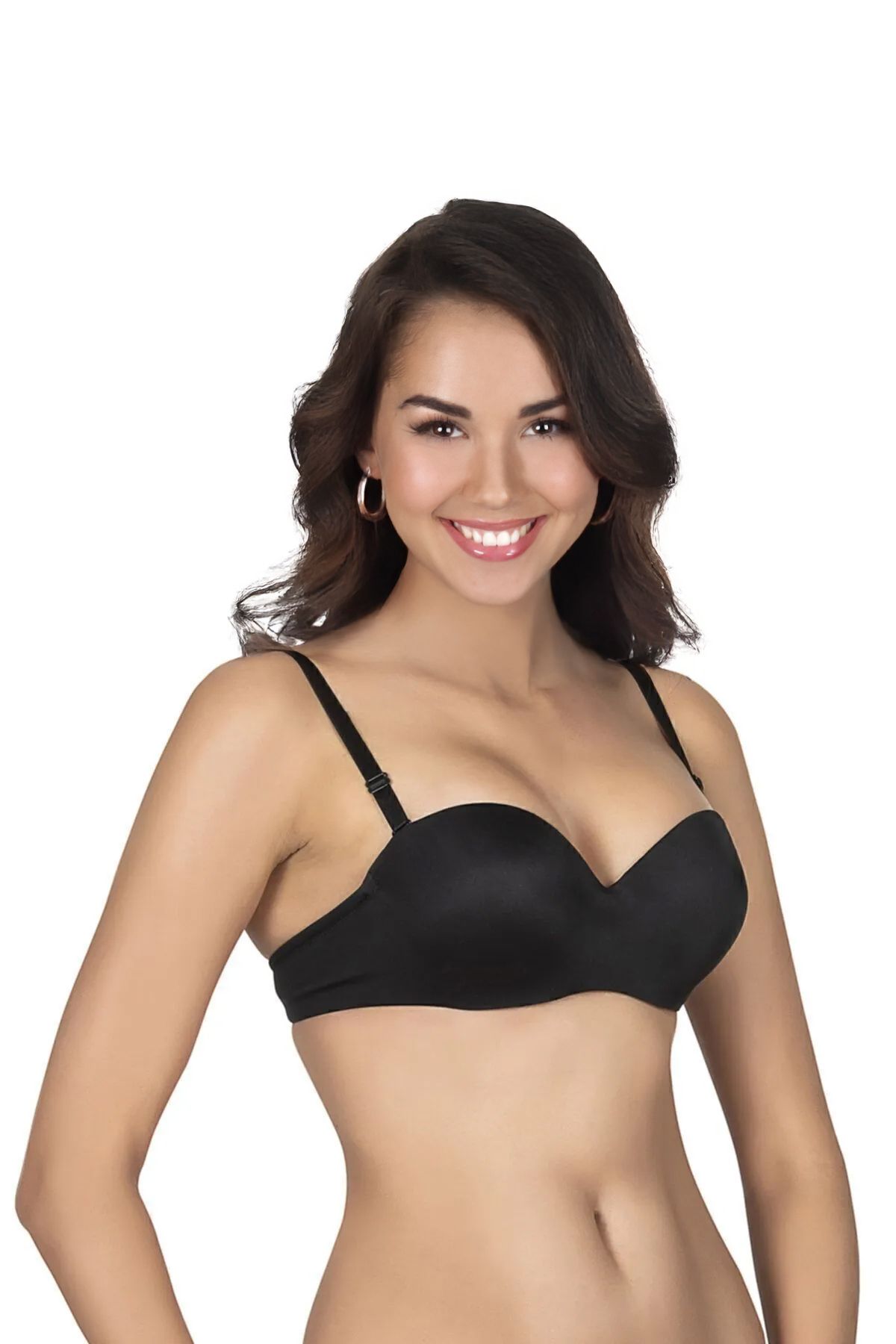 Bravie Strapless Dolgulu Micro Tulum Sütyen 1110P