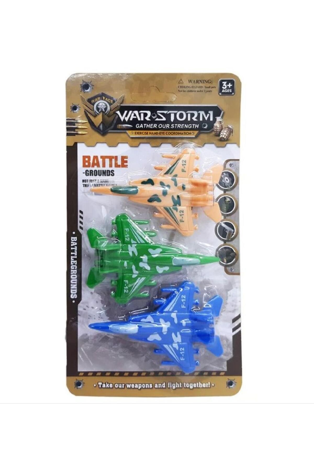toysclub CY-102 3'LÜ CEK BIRAK SAVAS UCAGI