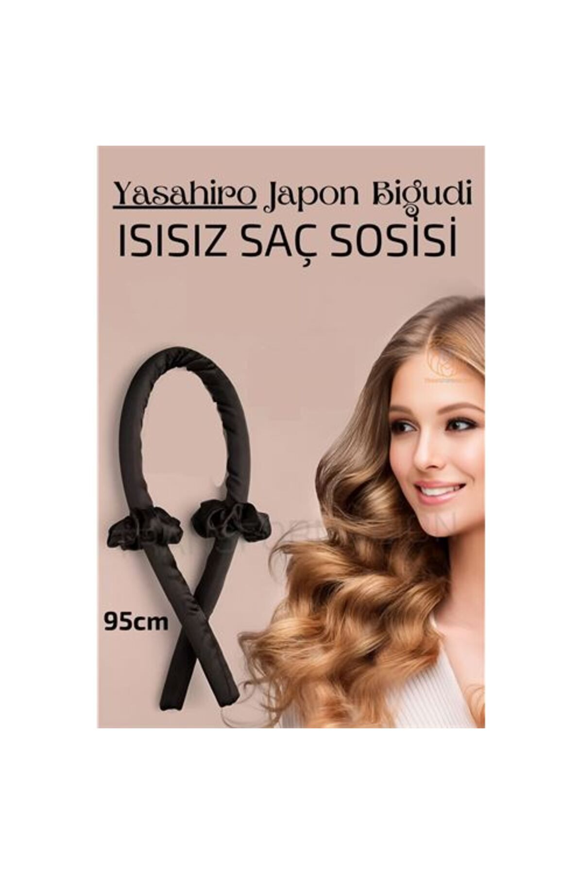 Skygo Saç Sosisi Isısız Saç Şekillendirici Saten Japon Bigudisi