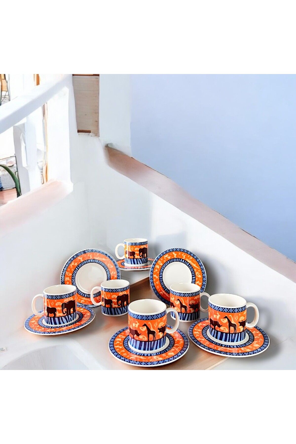 qtahya homes queen of kütahya Tatanka Fincan Takımı 12 Parça 6 Kişilik