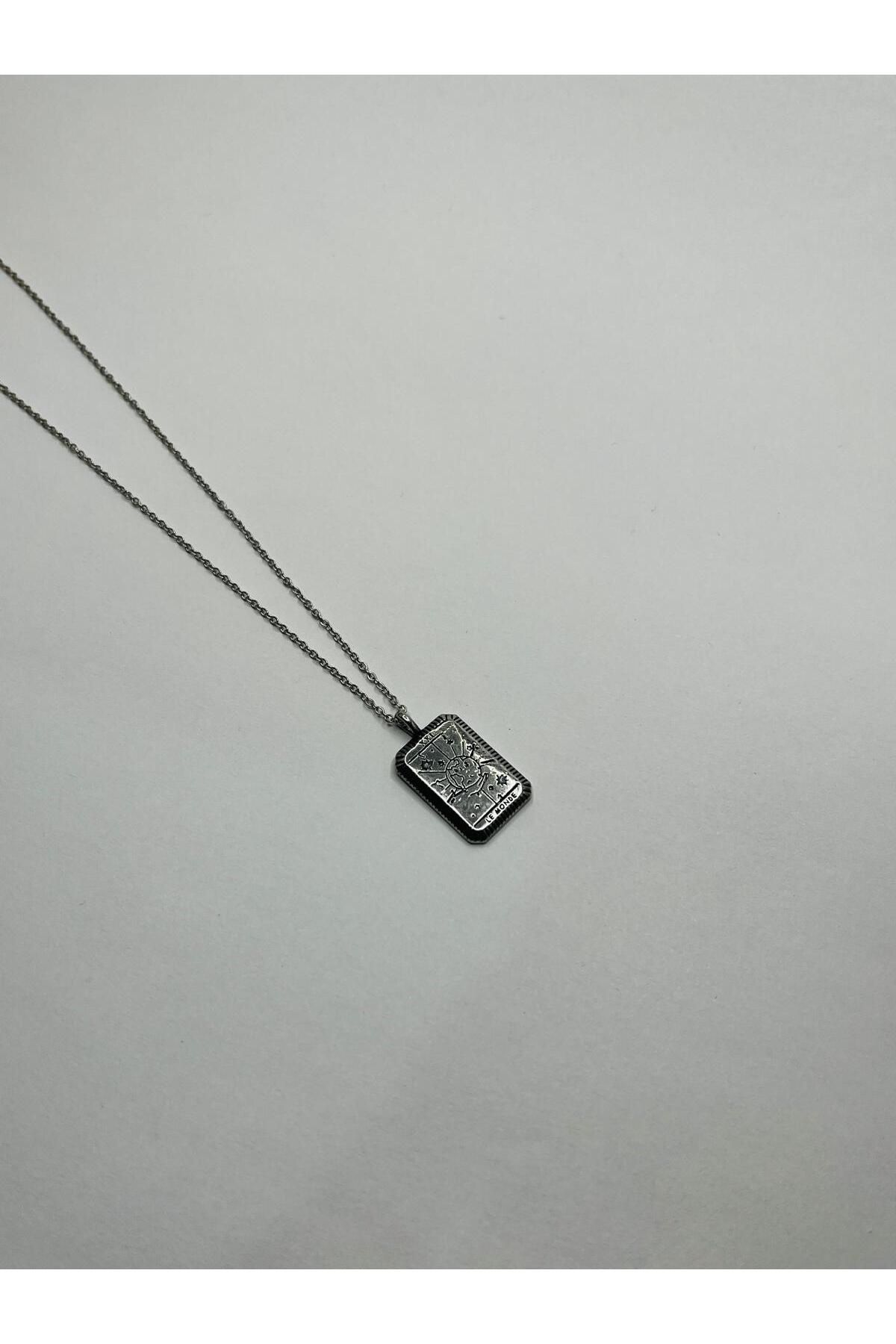 ASİN ACCESSORİES Burç Kolye - Çelik Kolye