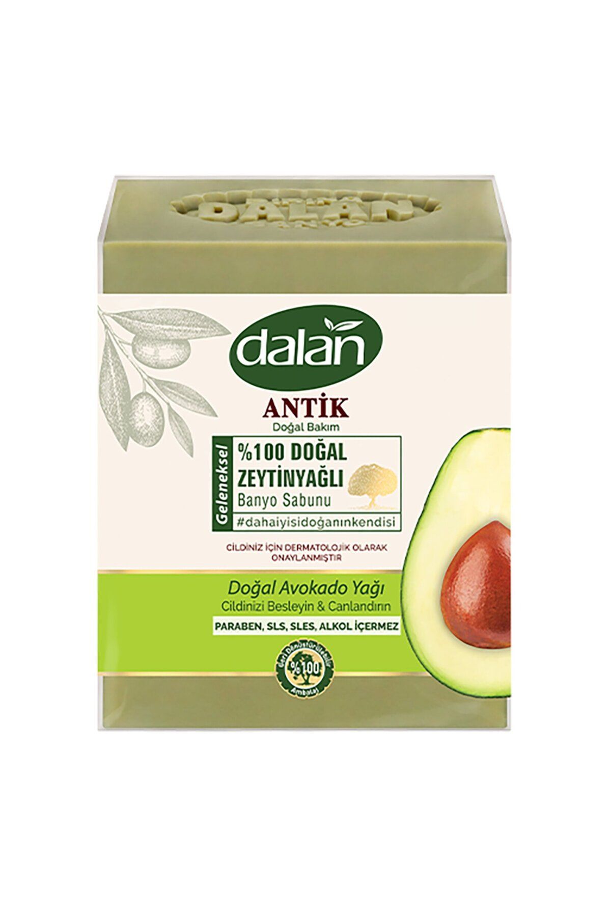 Dalan Antik Zeytinyağlı Avokadolu Banyo Sabunu 4x150G