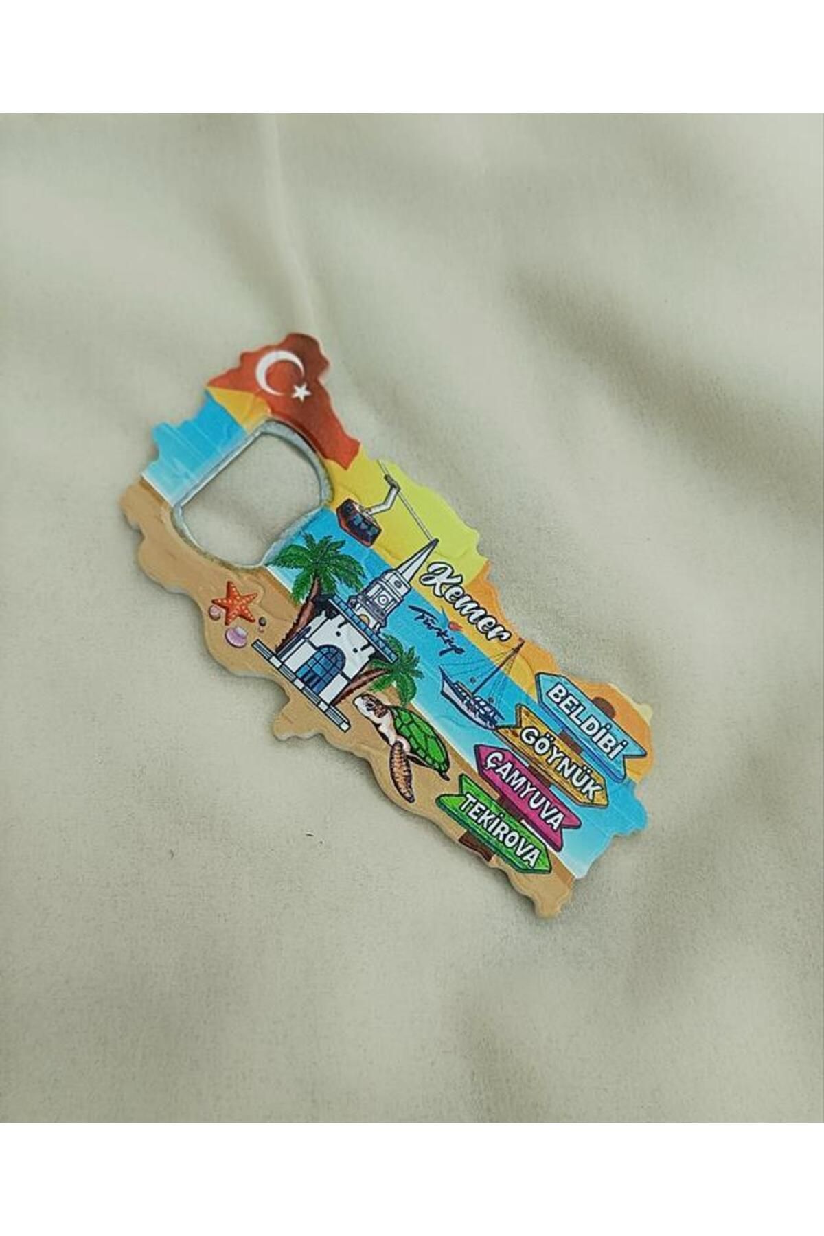Hd Marketim Magnet Açacak Gazoz Şişe Açacağı Mıknatıslı Buzdolabı Süsü Turizm Antalya Görselli