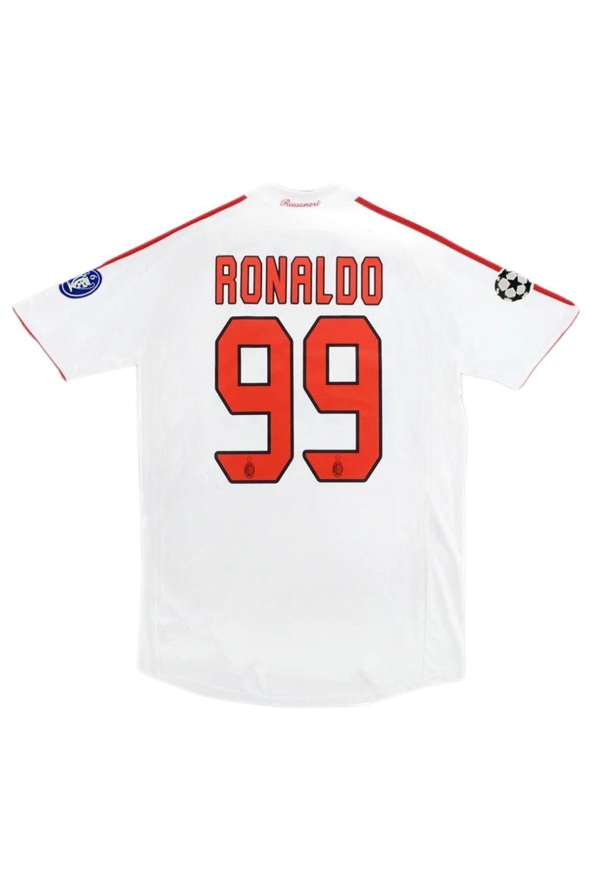 kombinezyum 2003-04 İsimsiz AC Milan Away Shirt OPEL #99 RONALDO FENOMEN Yetişkin Forması
