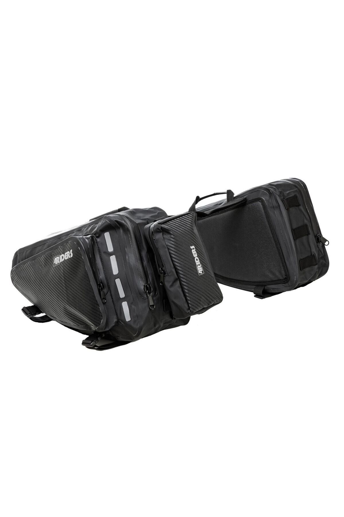4Riders Carbon WP Series Carry Yan Çanta Seti Siyah