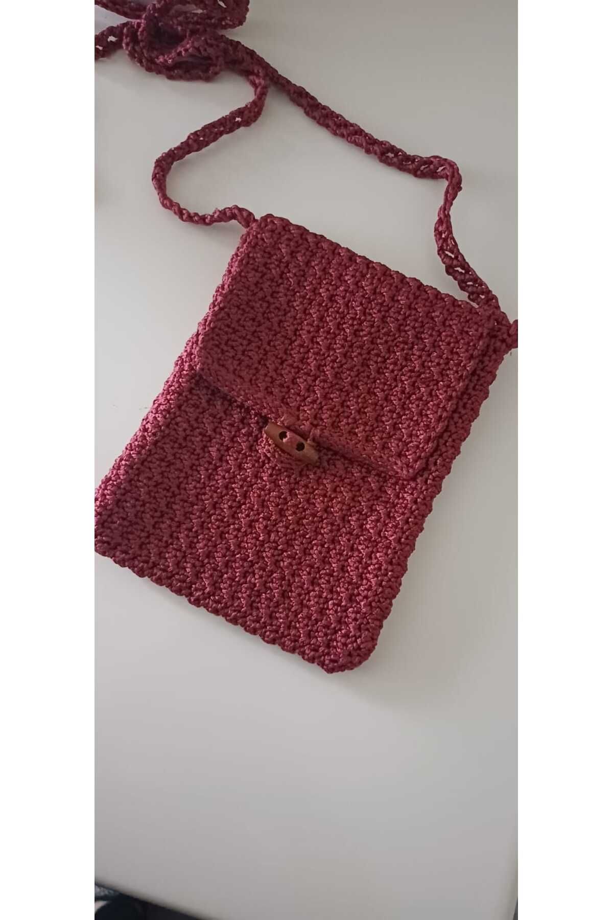 şehrazat handmade Örme Midi Çanta