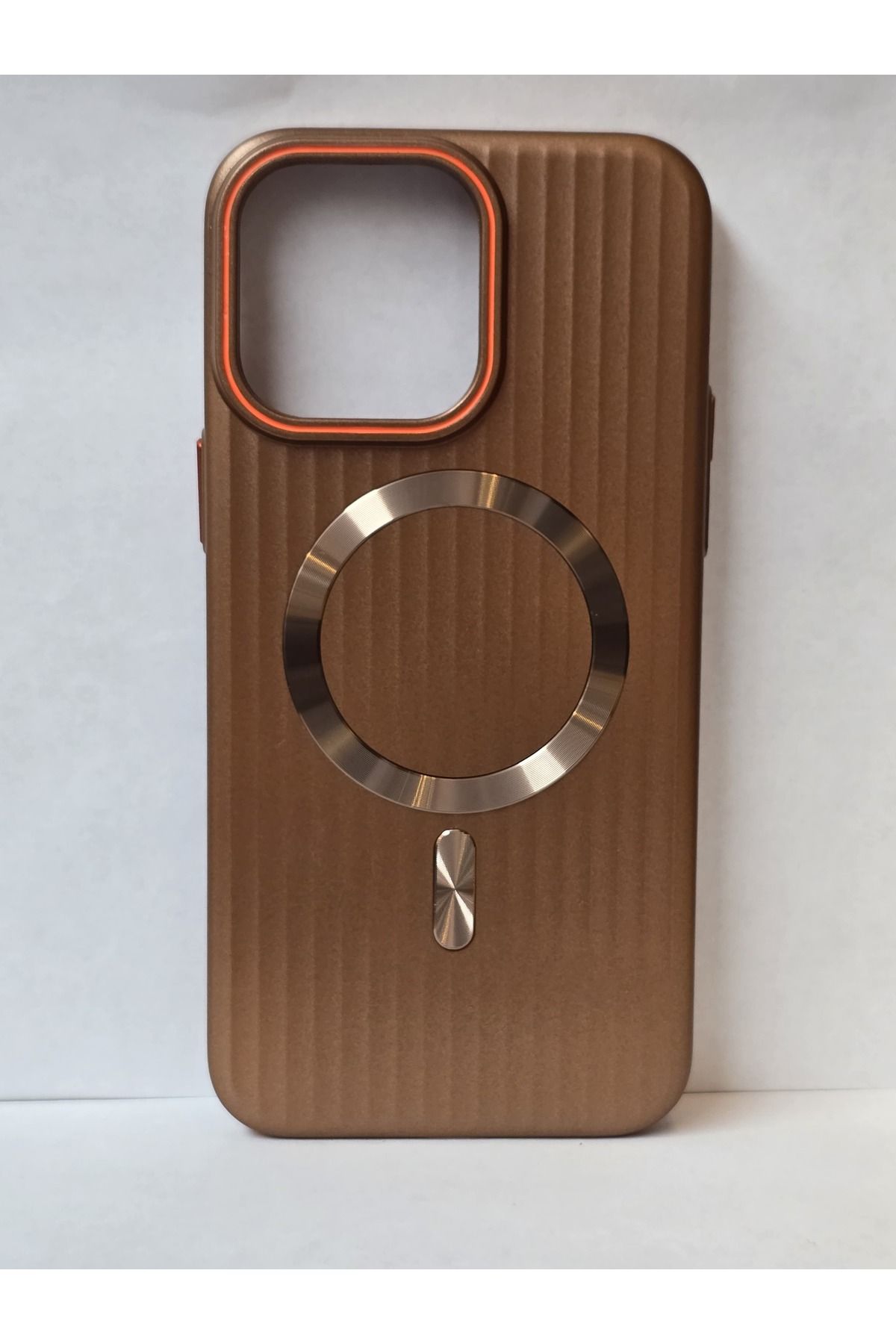 FATÖZ ACCESSORY iPhone 14 Pro Max Uyumlu Dikey Çizgili MagSafe Kılıf