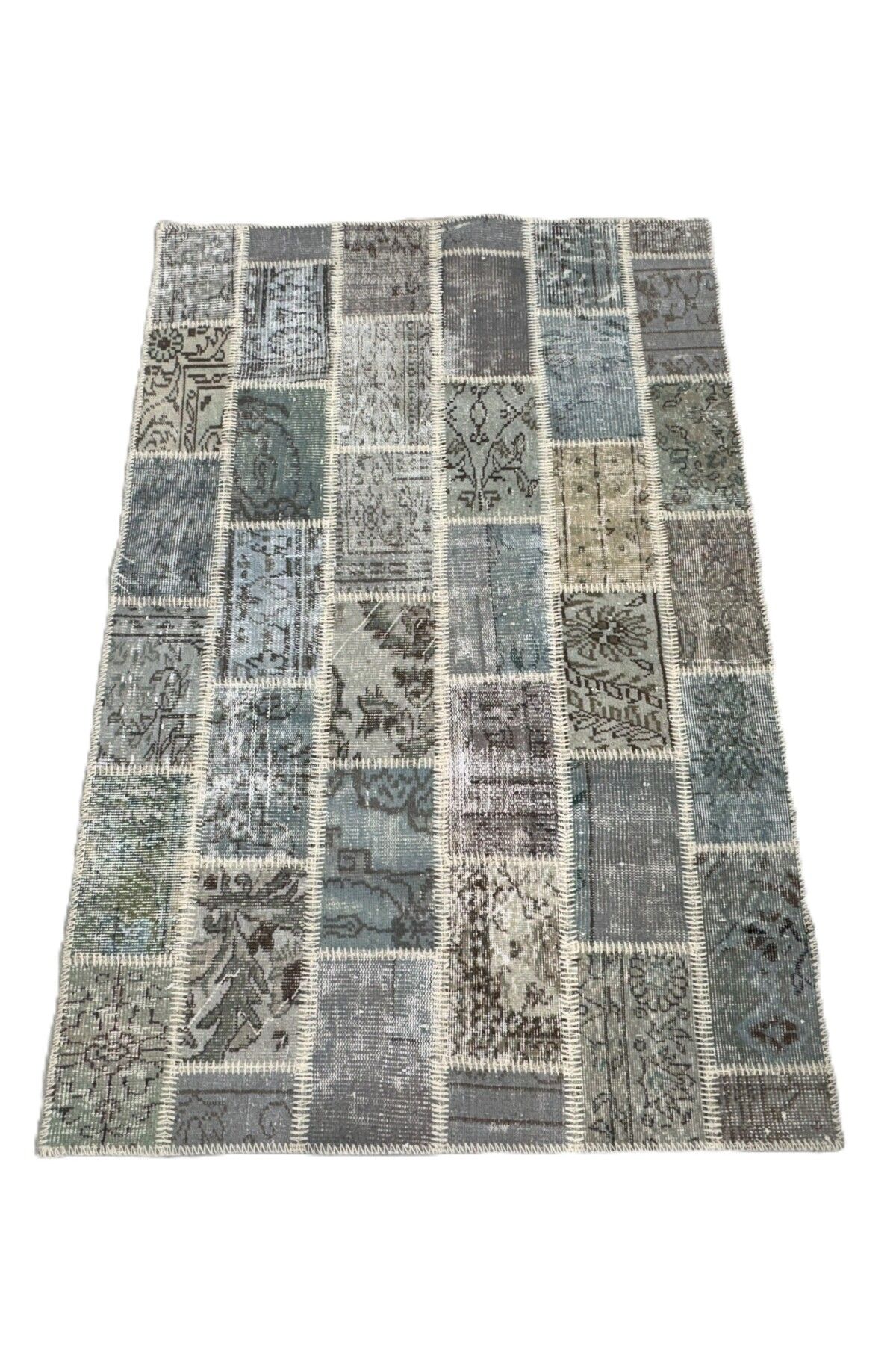 1001Rugs Patchwork El Halı 120 x 180