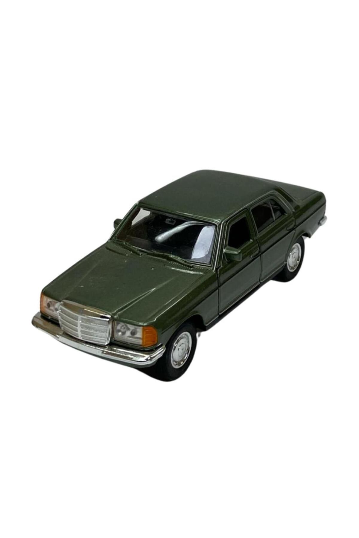 WELLY Çek Bırak Araba 1:32 Mercedes Benz W123 - 43686 - Yeşil