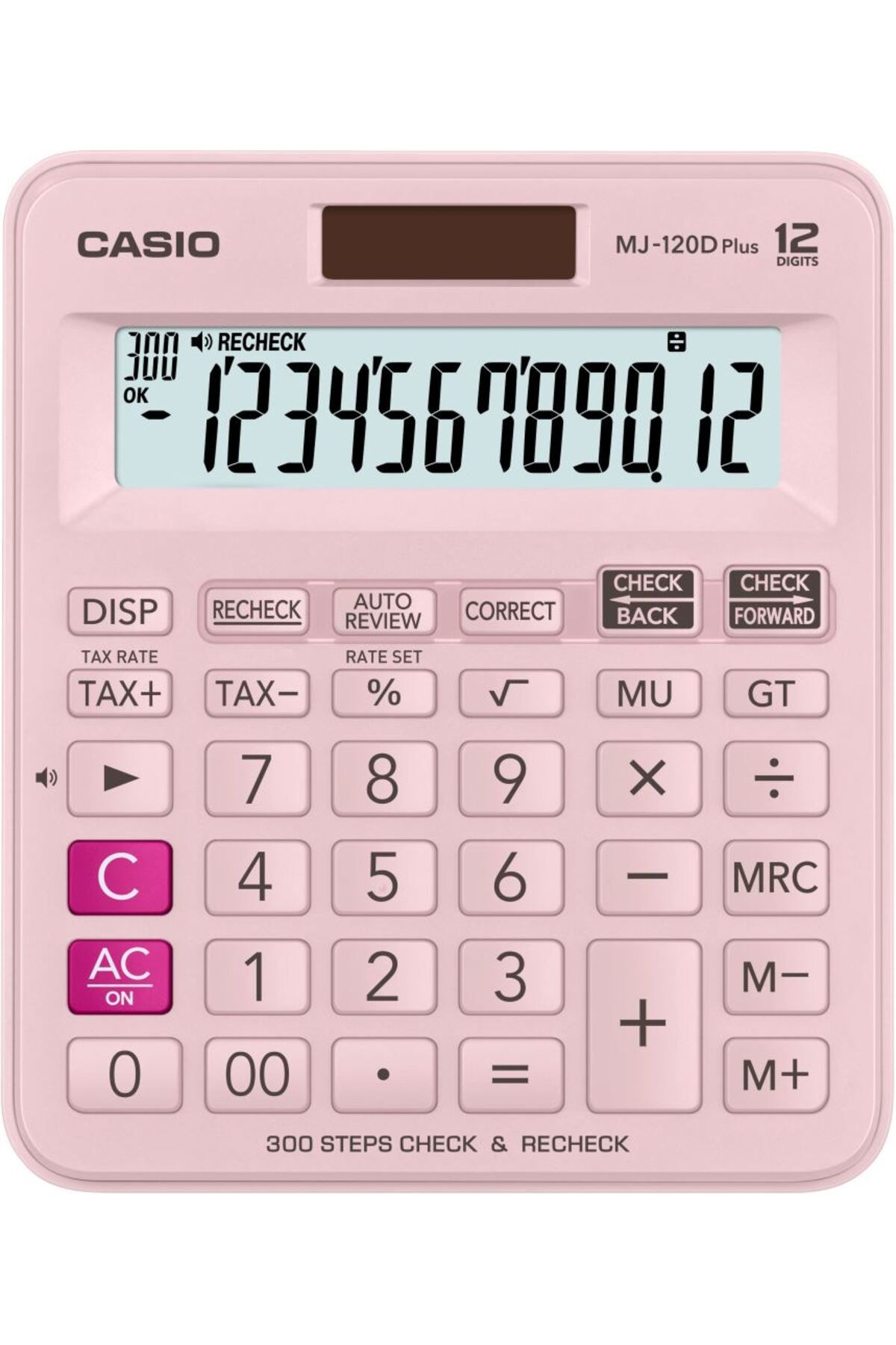 Casio MJ-120DPLUS-PKWDPW Hesap Makinesi Desktop