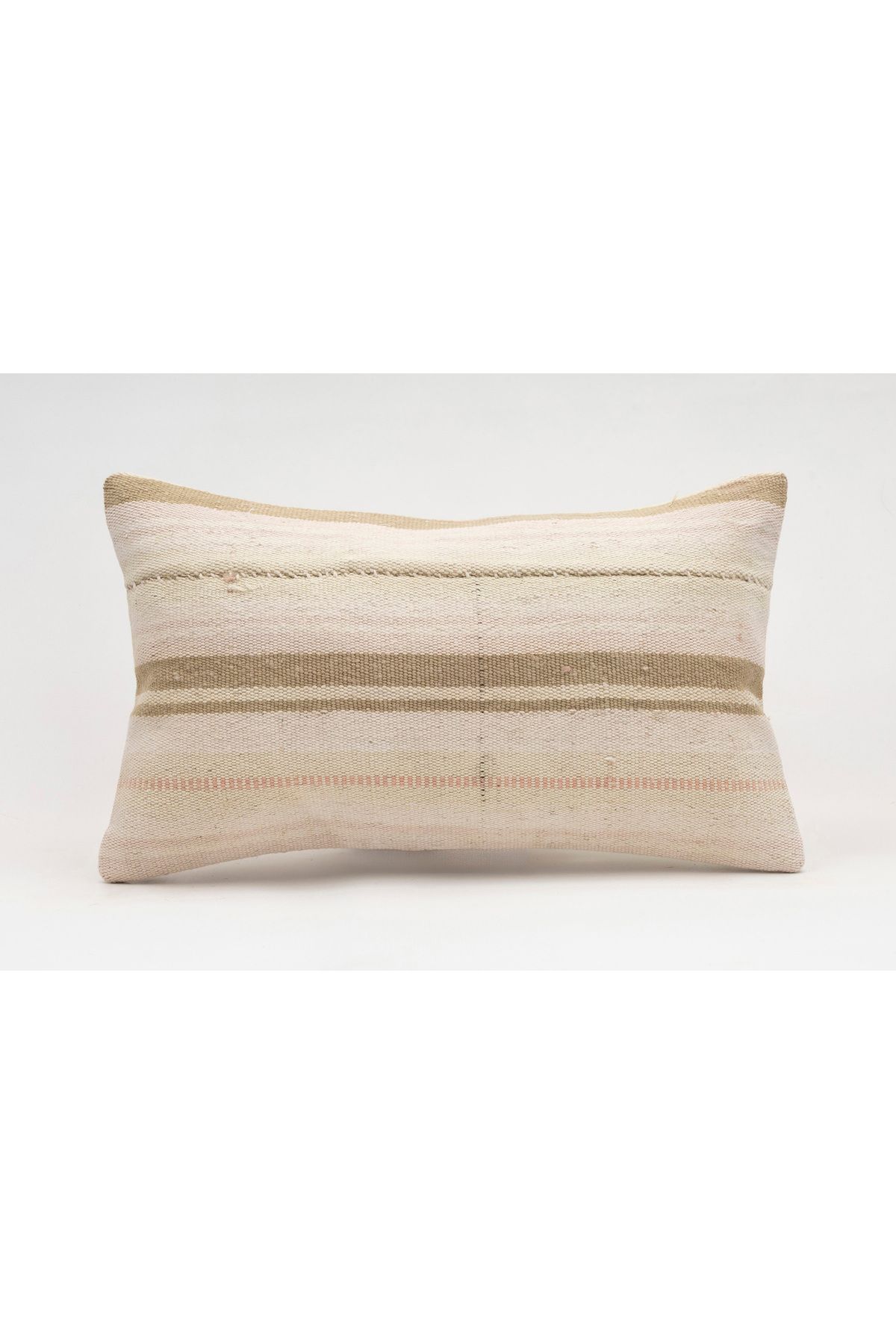 Kilim Whole Sale El Yapımı Kilim'den Yapılmış Vintage Kırlent Kılıfı, Yün, 30x50 Cm