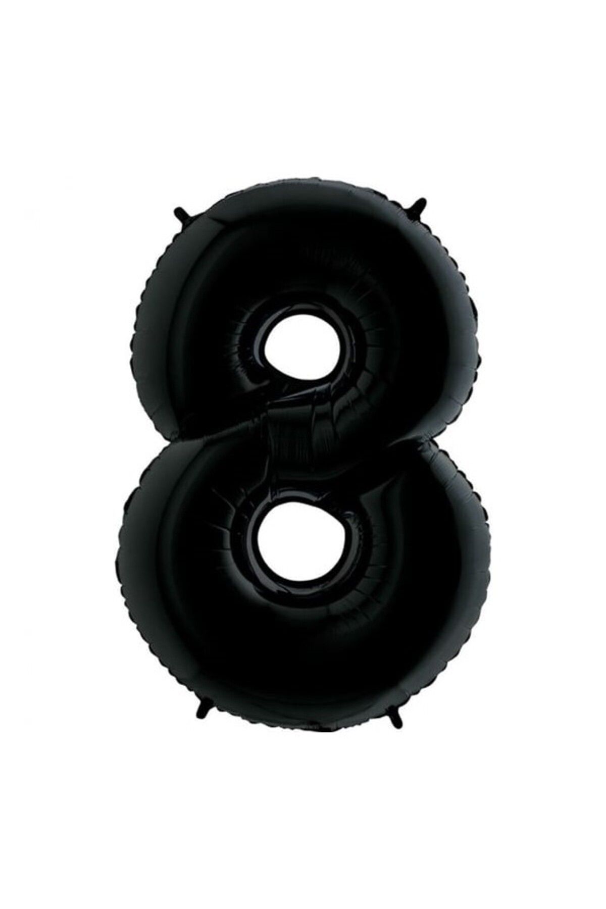 party mix Siyah Mat Rakam Folyo Balon 70 cm – Parti & Doğum Günü Süsleme - Rakam Balon