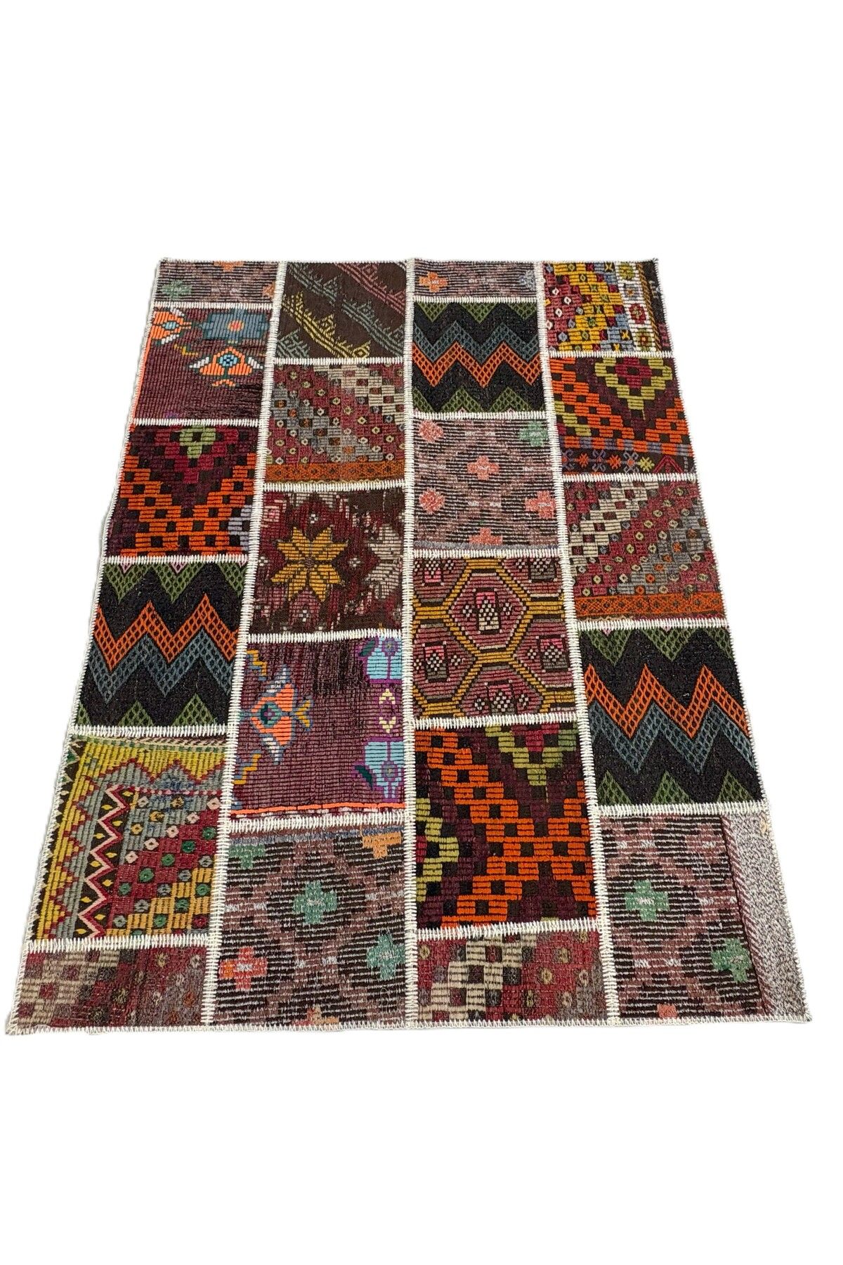 1001Rugs Patchwork El Kilim 150 x 200
