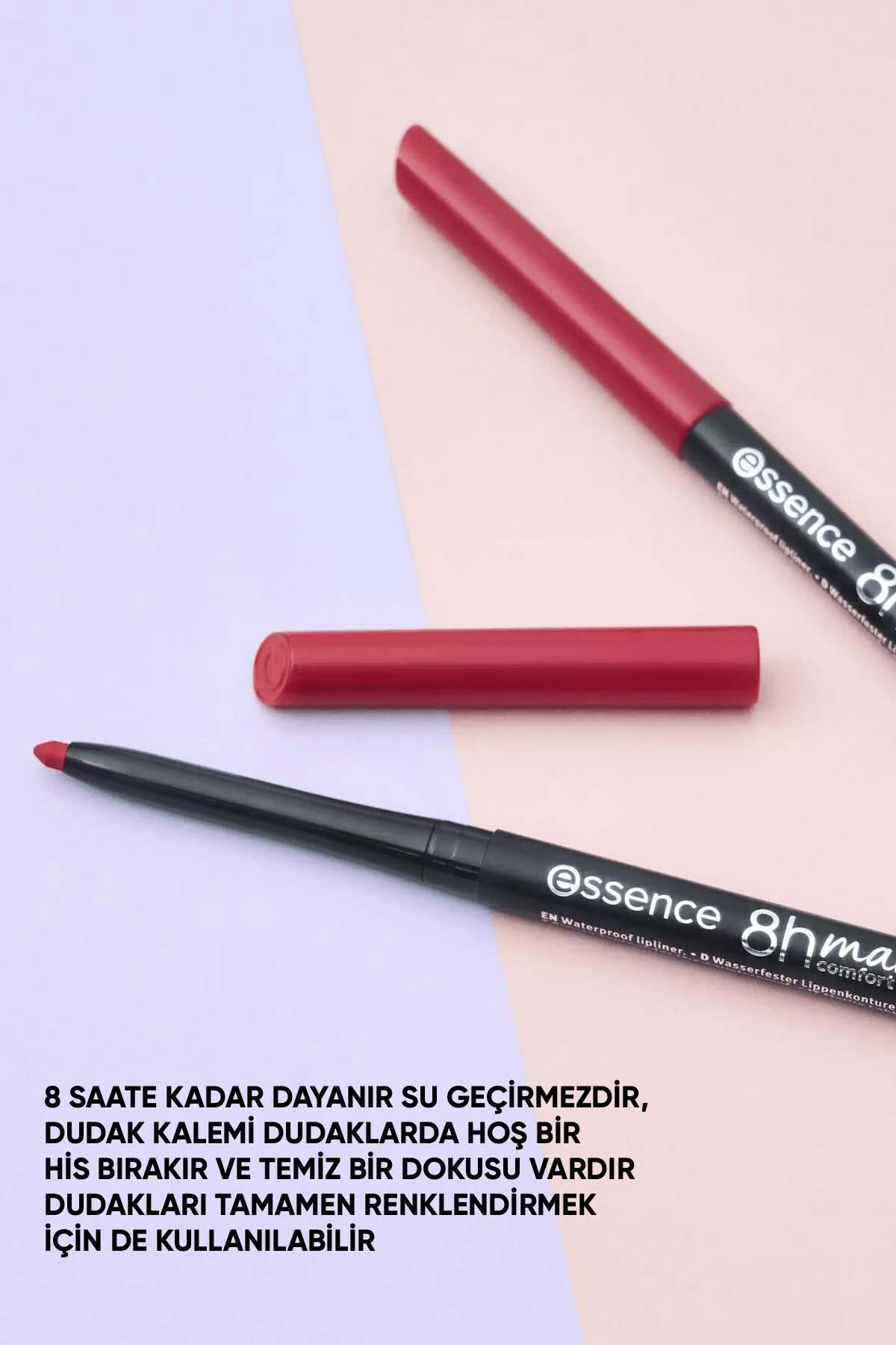 خط لب 8H MATTE COMFORT LIPLINER LIP 07 کلاسیک RED Essence