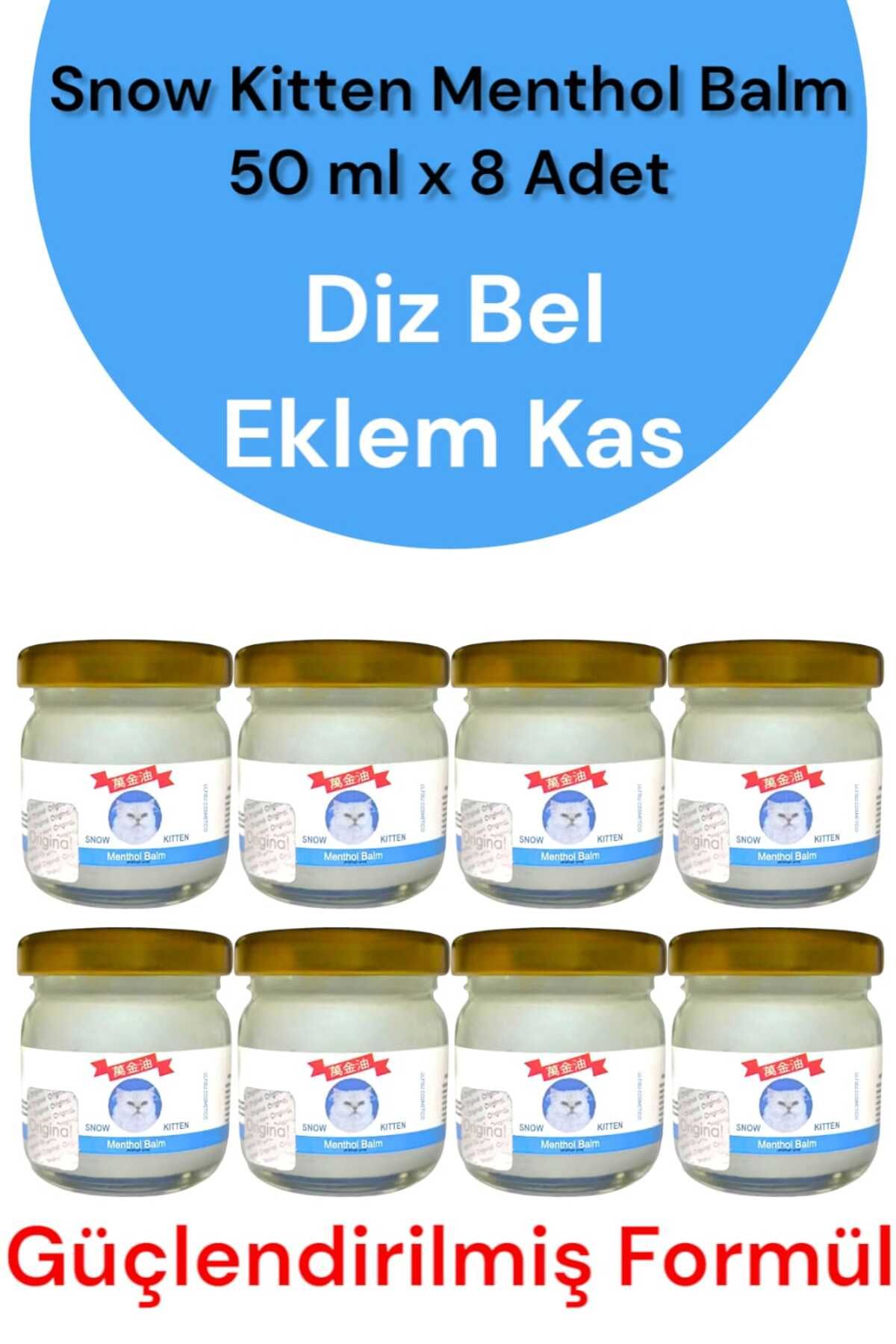 ULFİSU COSMETİCO Snow Kitten Krem 8 Adet - Snow Kitten Menthol Balm 50 ml