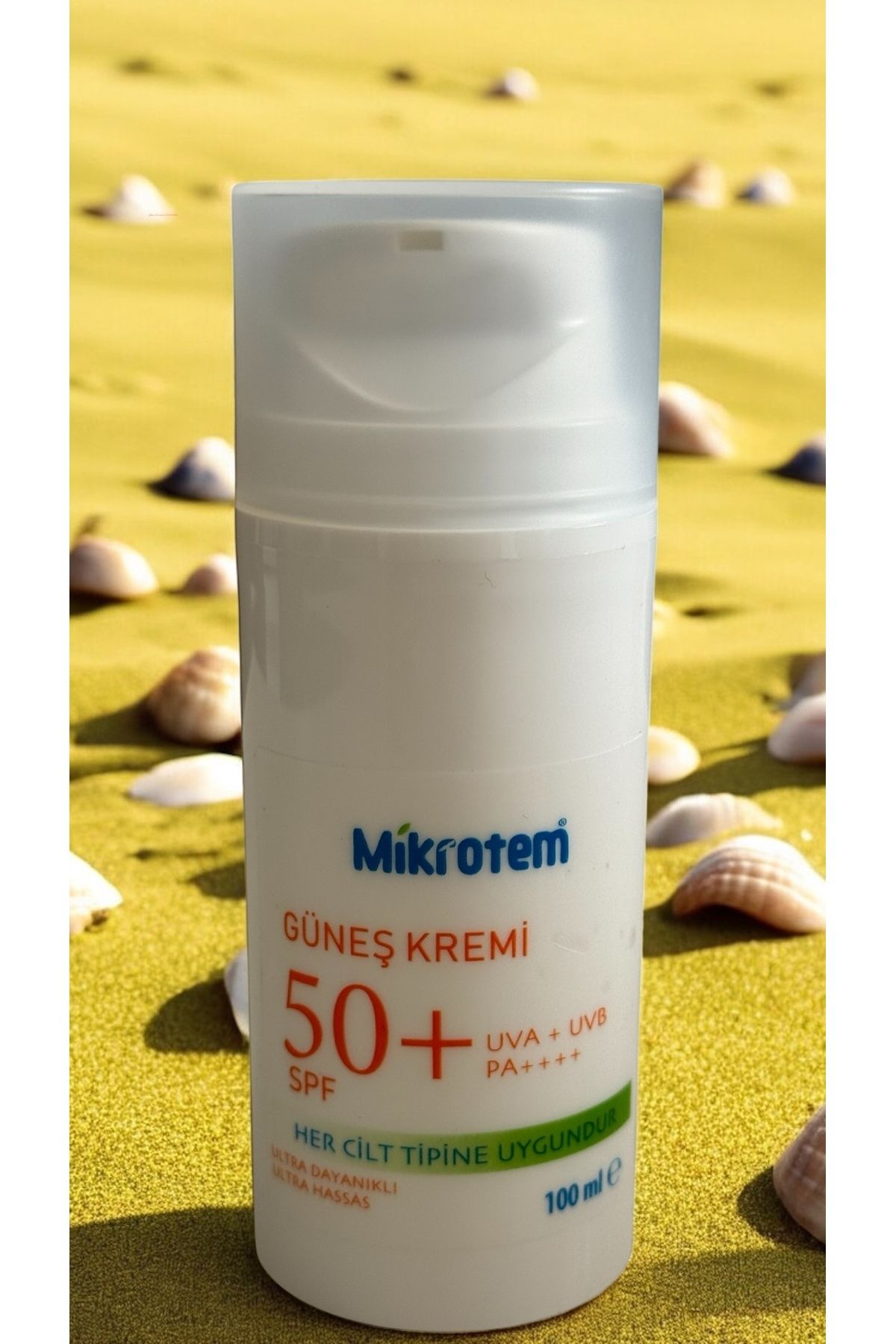 Mikrotem-Sunscreen Spf 50 Daily Use Facial Sunscreen for Normal and Mixed Skin 100ml 5