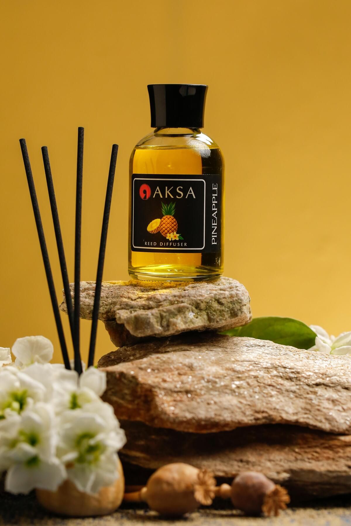 AKSA ESANS Bambu"Ananas"Çubuklu Oda Kokusu 100 ml