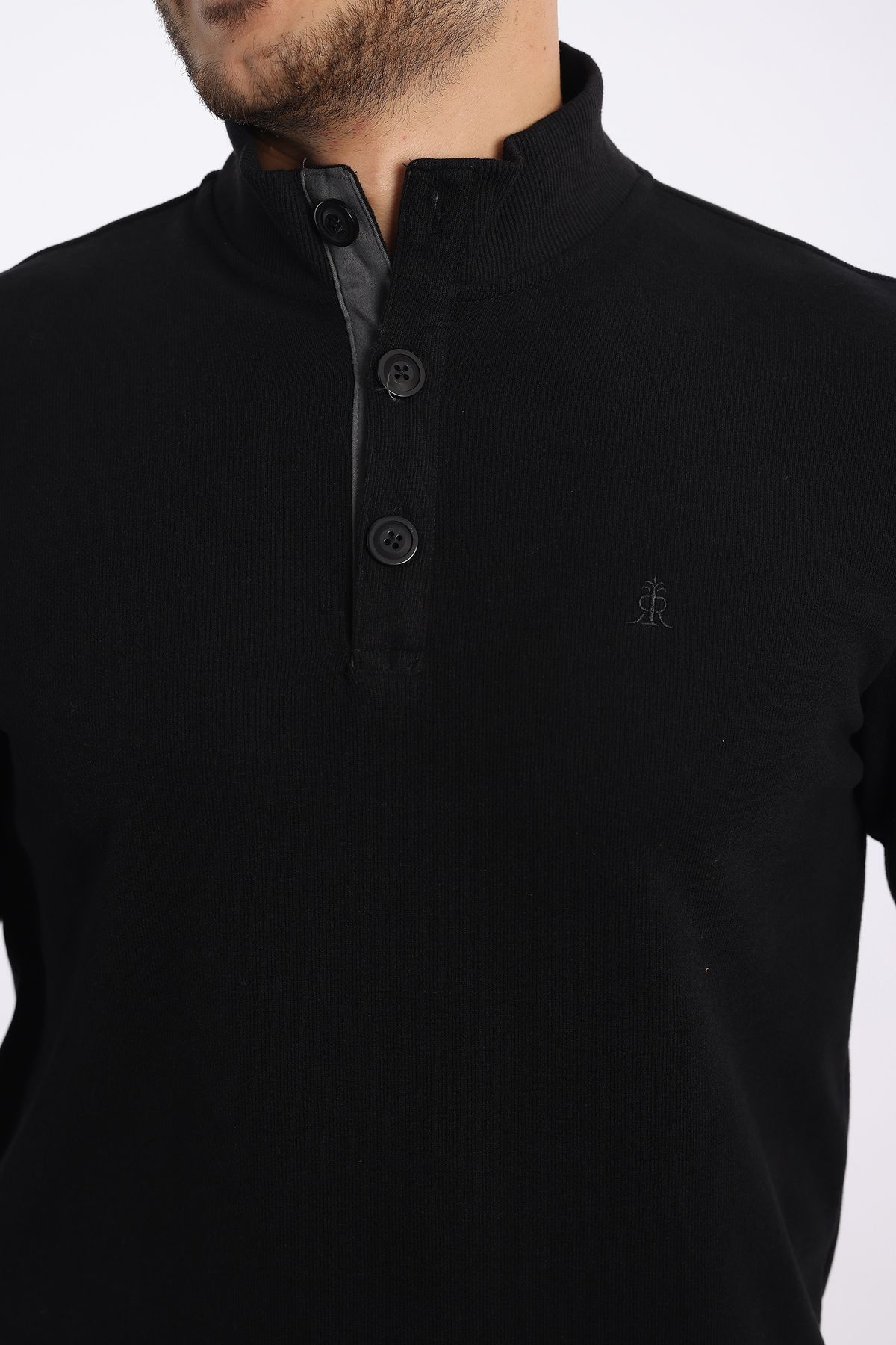 rugatchi Selanik Dokuma Mont Yaka Sweatshirt