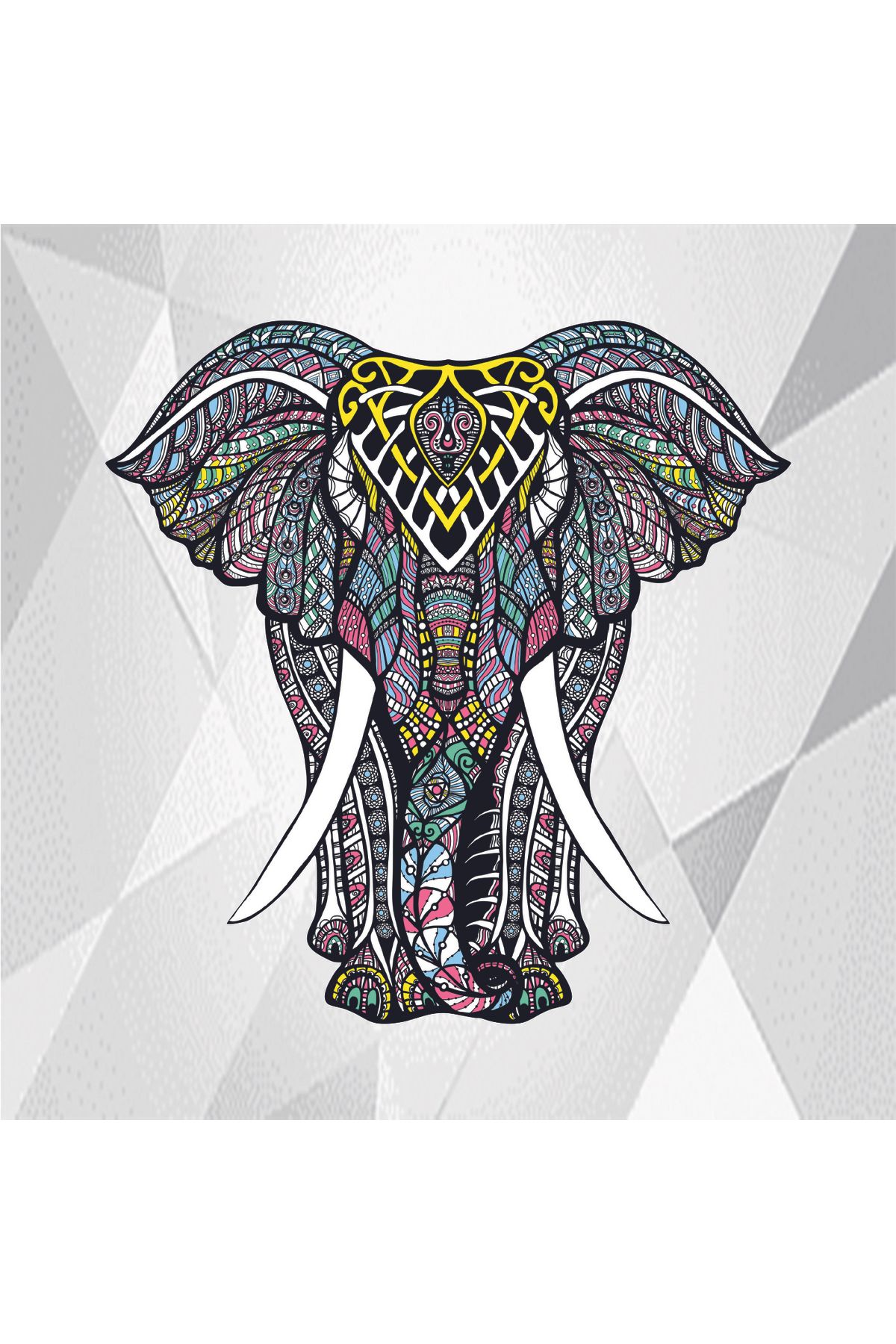 WOODENCRAFT ELEPHANT AHŞAP PUZZLE BENZERSİZ VE FİGÜRLÜ KESİM