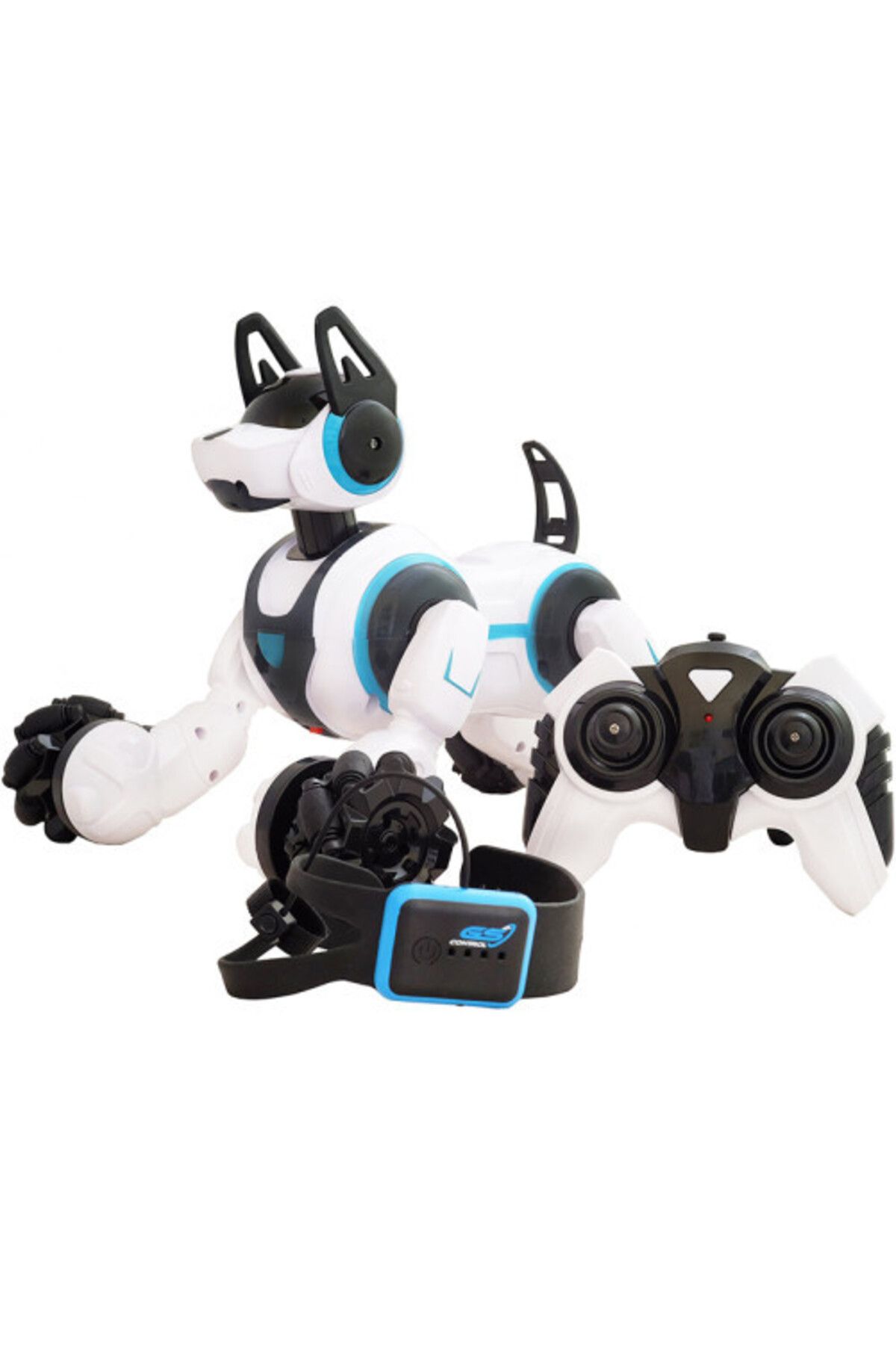 iUni-Dog Intelligent Robot controllable by gestures and remote control iUni 800A, 360° rotation, White 5