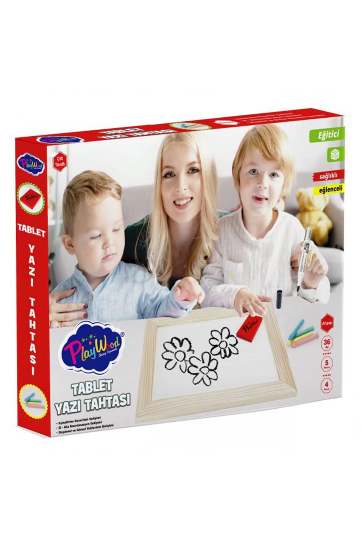 Skygo Playwood Ahşap Tablet Yazı Tahtası