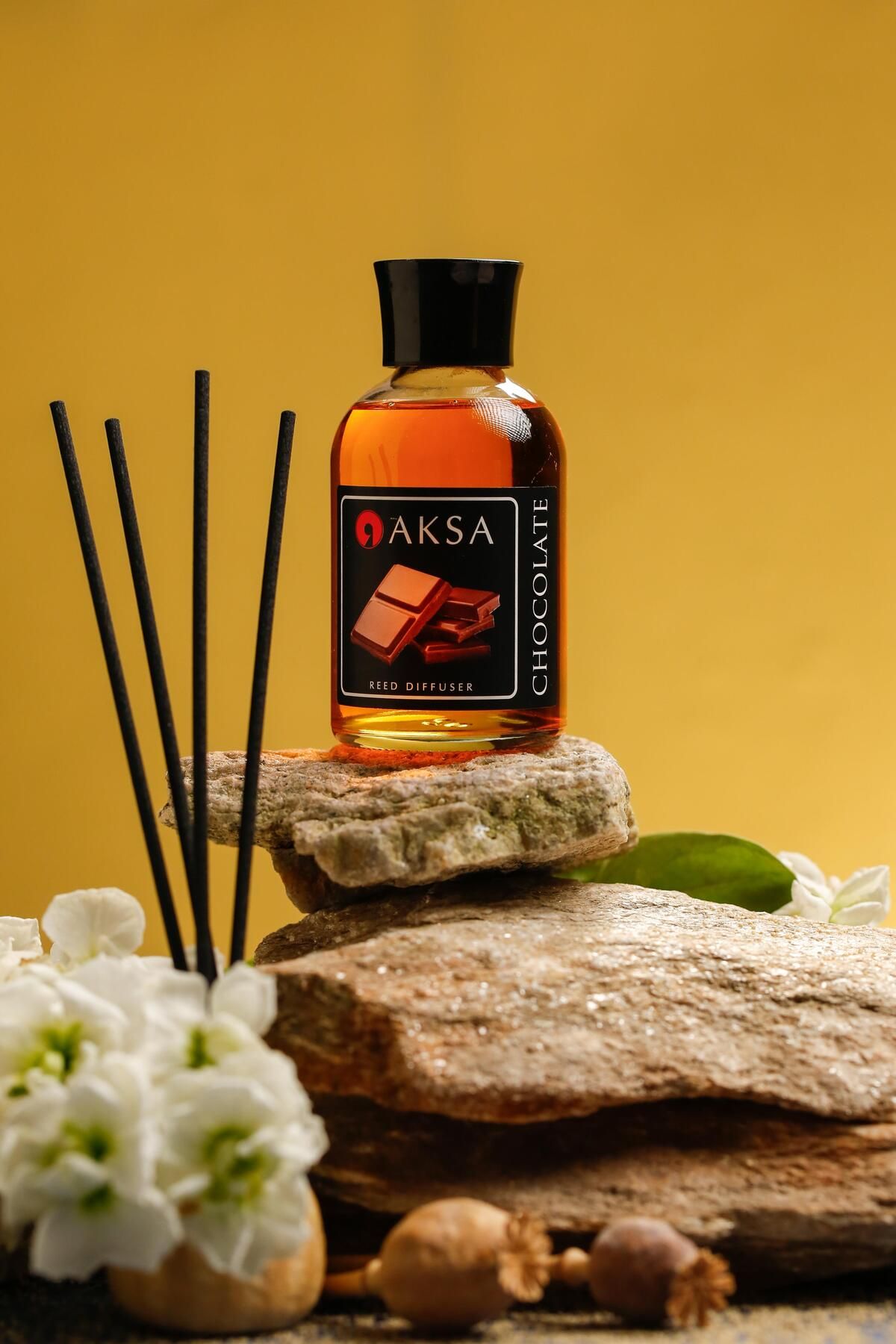 AKSA ESANS Bambu"Çikolata"Çubuklu Oda Kokusu 100 ml