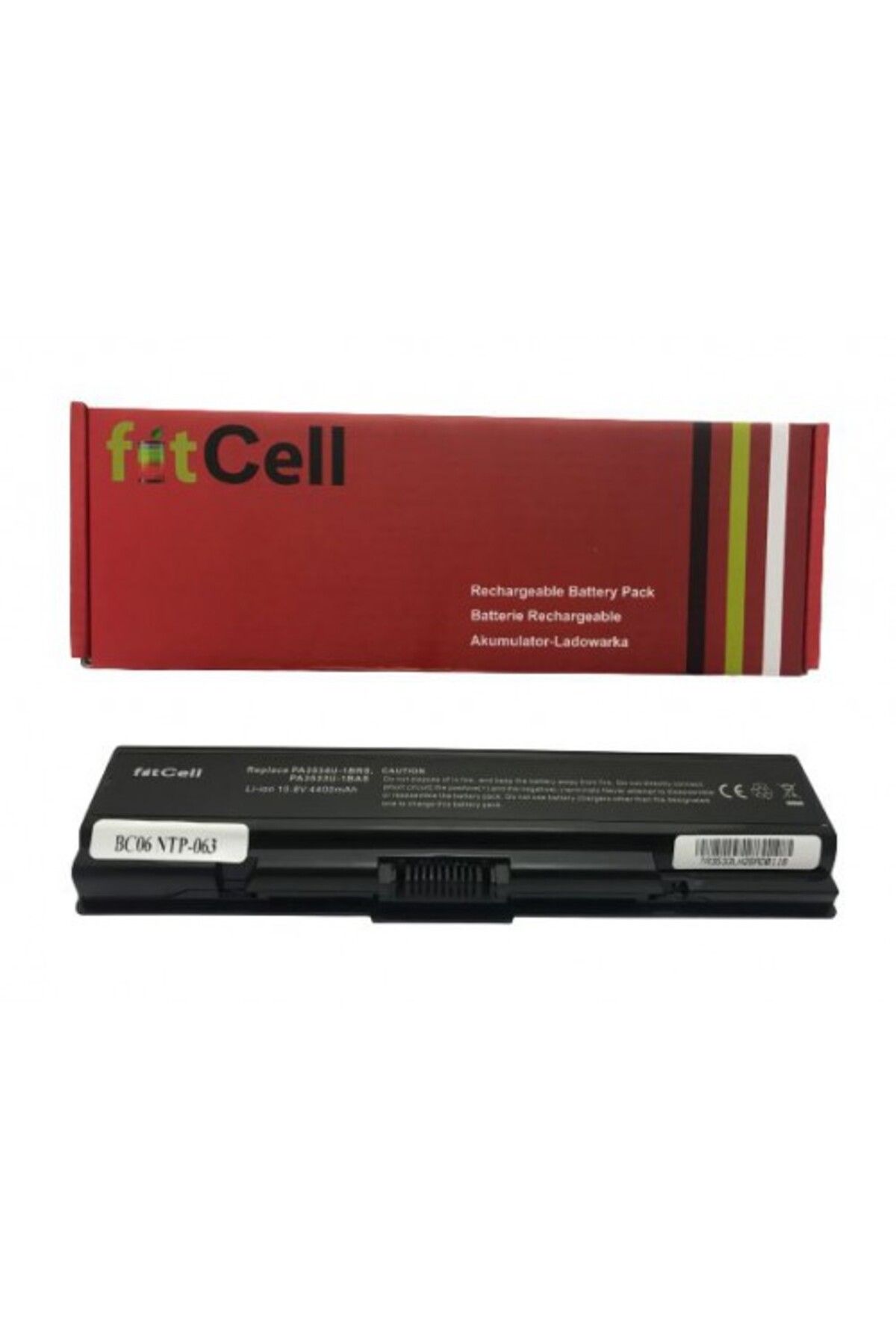 FITCELL T. Pro L300D uyumlu Notebook Batarya - Pil