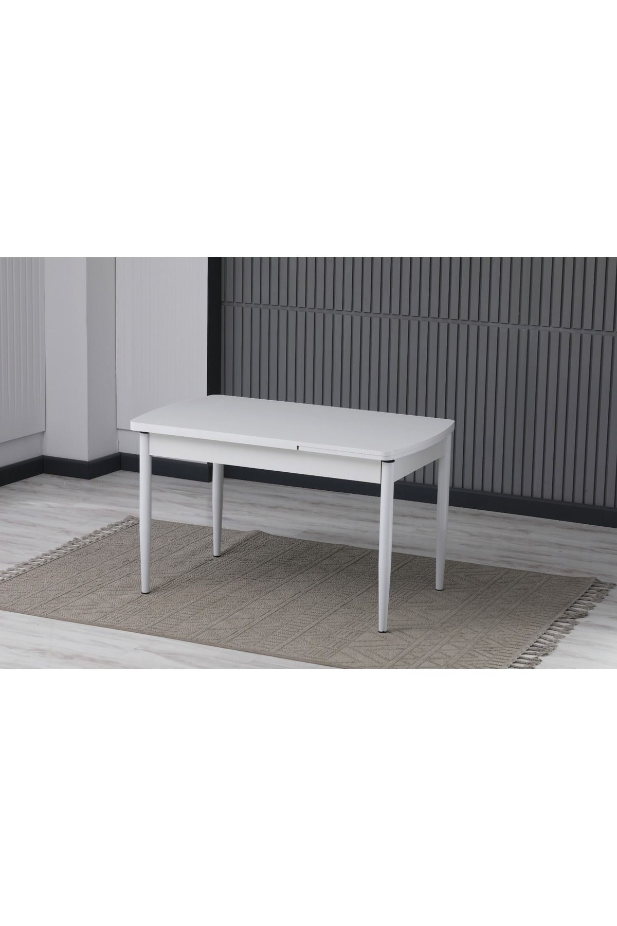 JoyMassa BEYAZ MDF 80 X 130 AÇILABİLİR MUTFAK MASASI