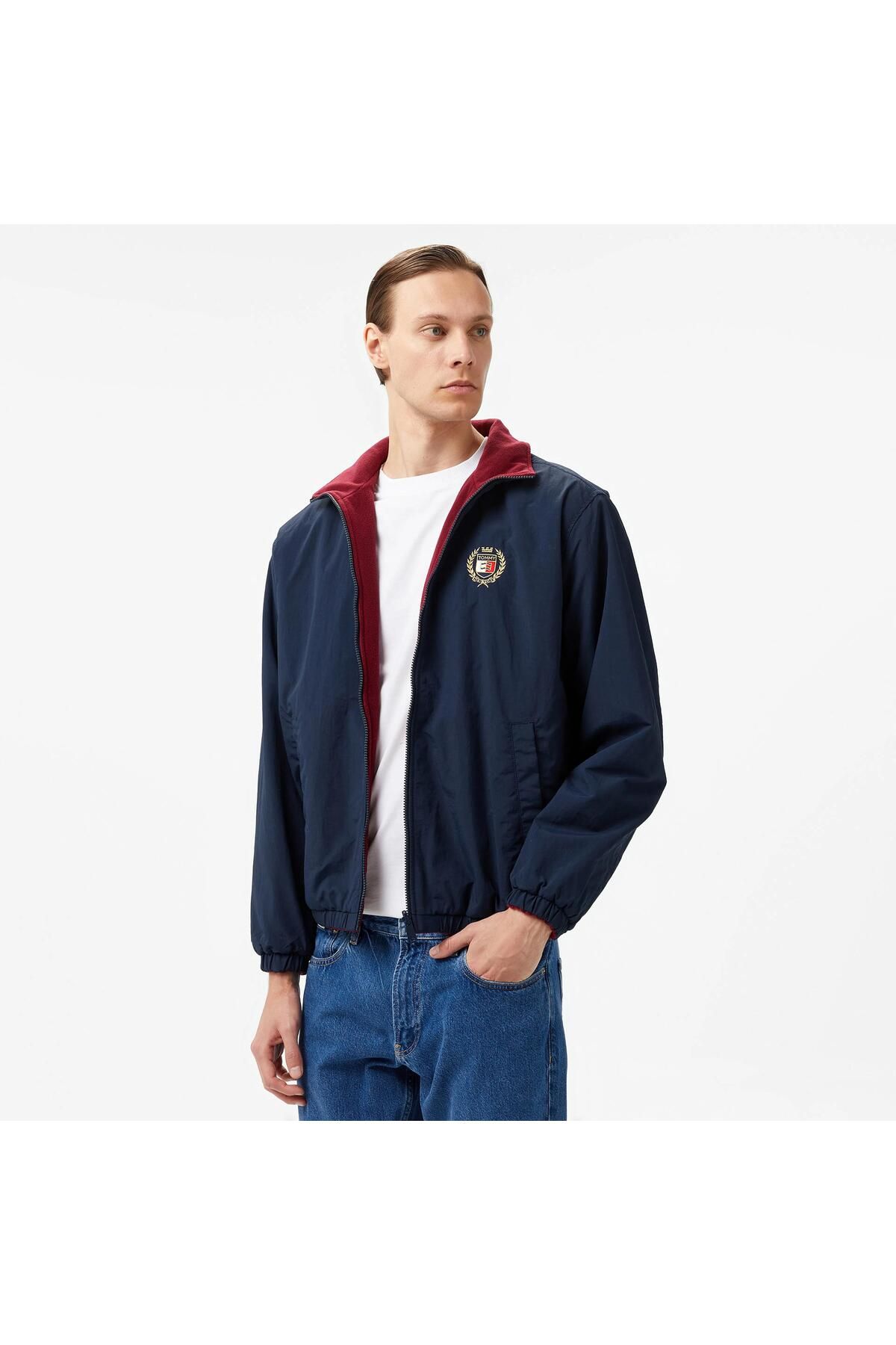 Tommy Hilfiger TJM POLAR CREST REVERSE JKT EXTMAVİ