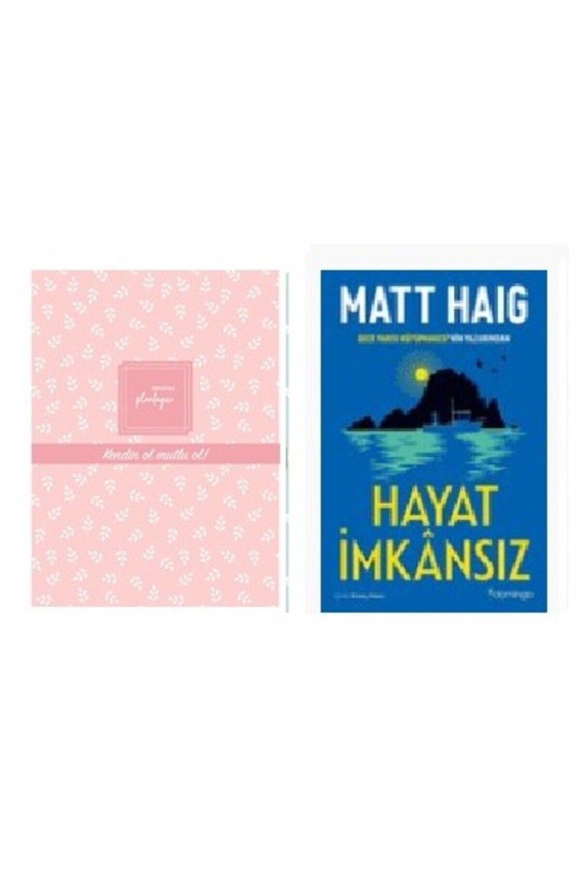 Domingo Yayınevi Zamansız Planlayıcı - Kendin Ol Mutlu Ol + Hayat İmkansız