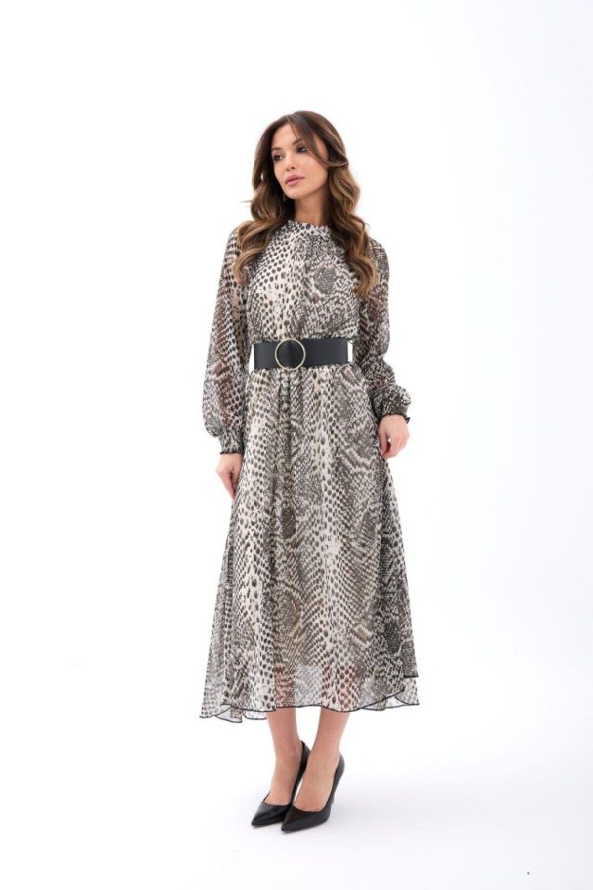 Gökyüzü Moda 4543 ELBİSE-TEHERAN