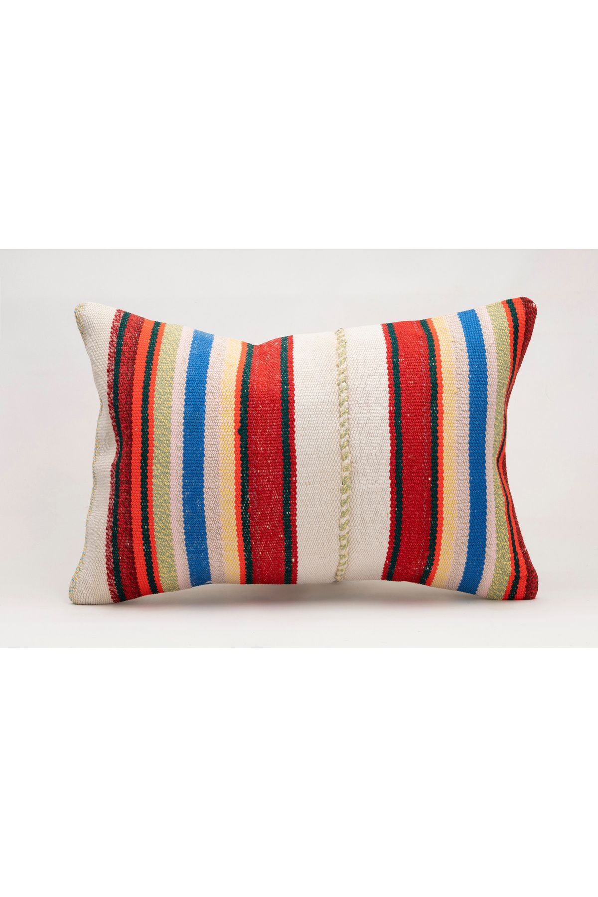 Kilim Whole Sale El Yapımı Kilim'den Yapılmış Vintage Yastık Kırlent Kılıfı, 40x60 cm
